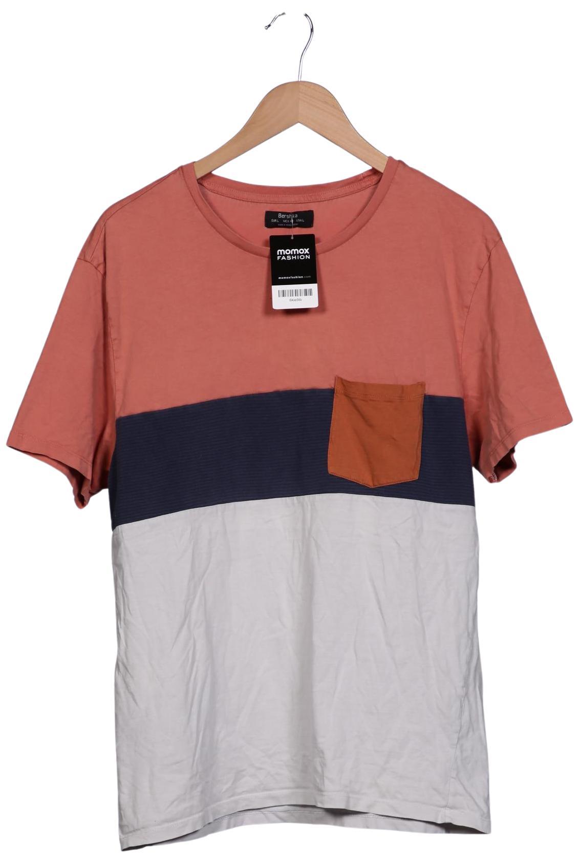 

bershka Herren T-Shirt, mehrfarbig, Gr. 52