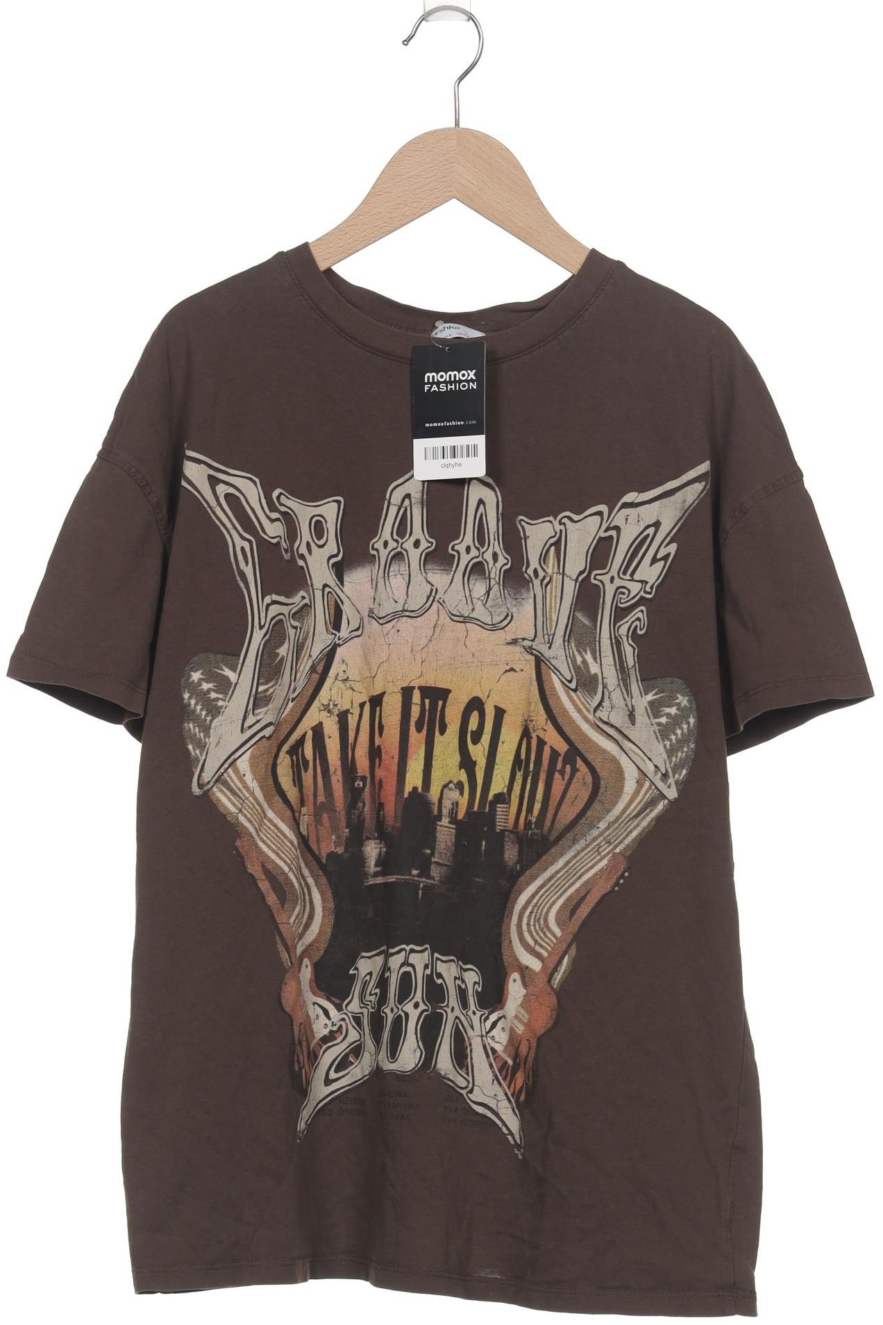 

bershka Herren T-Shirt, braun, Gr. 46