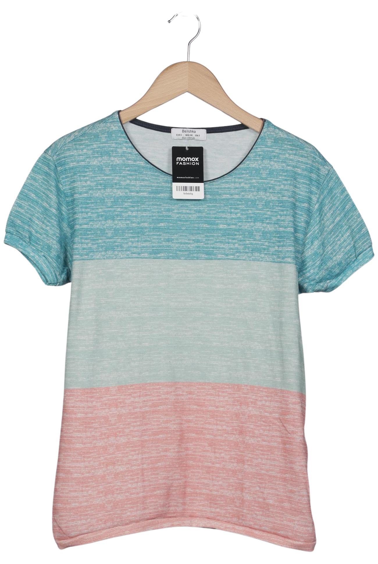 

bershka Herren T-Shirt, mehrfarbig, Gr. 46