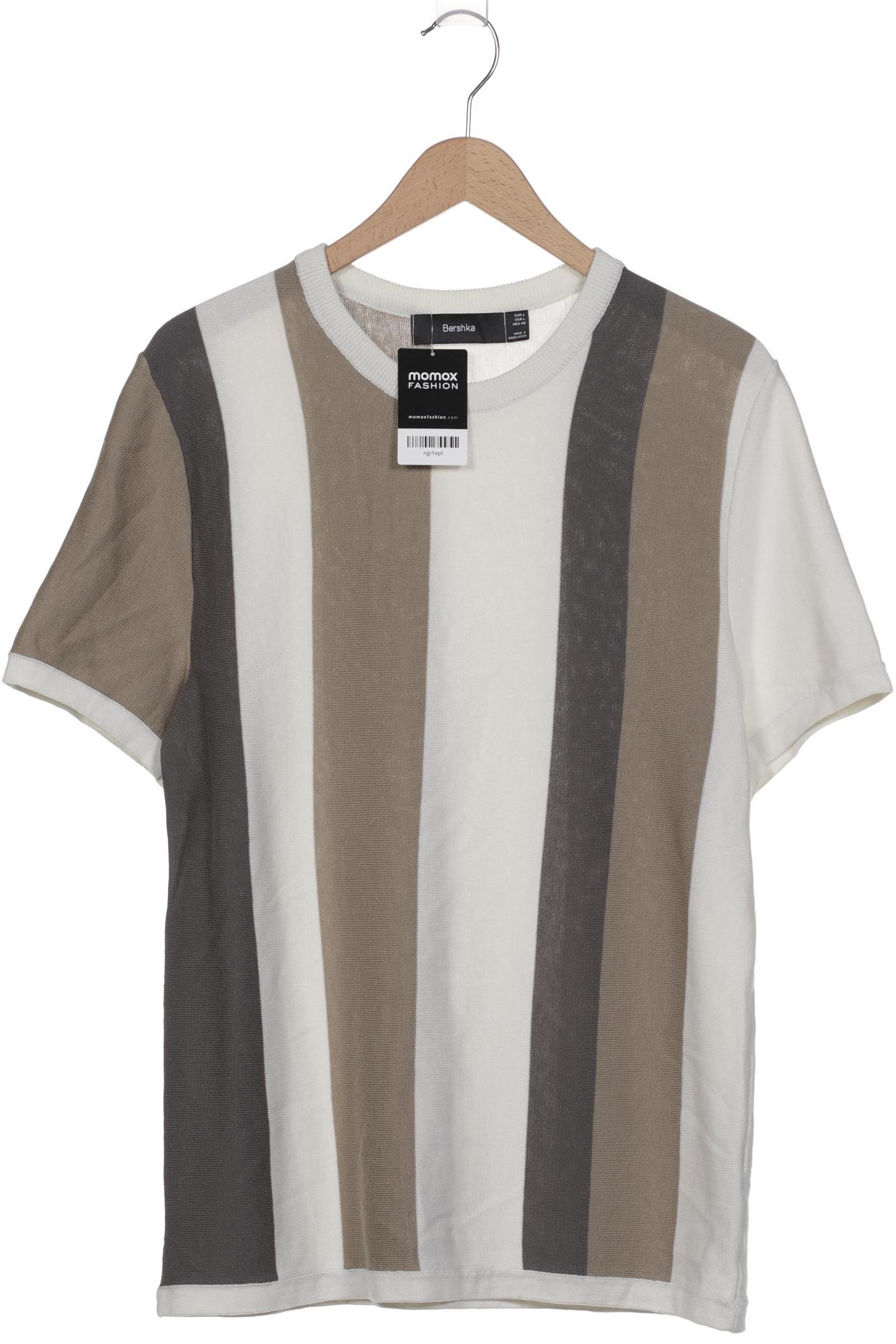 

bershka Herren T-Shirt, mehrfarbig, Gr. 52
