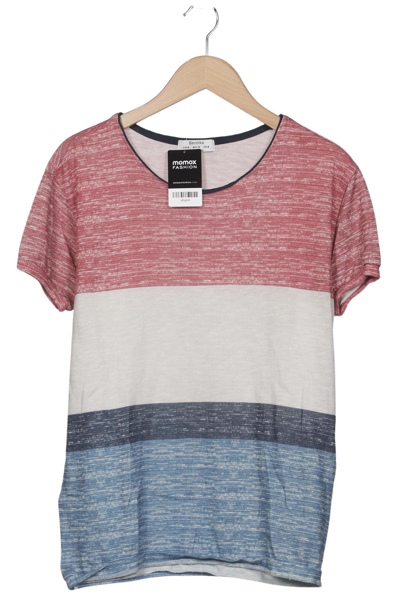 

bershka Herren T-Shirt, mehrfarbig, Gr. 48
