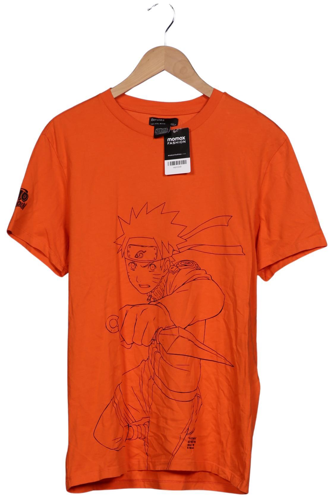 Thumbnail - bershka Herren T-Shirt, orange, Gr. 52