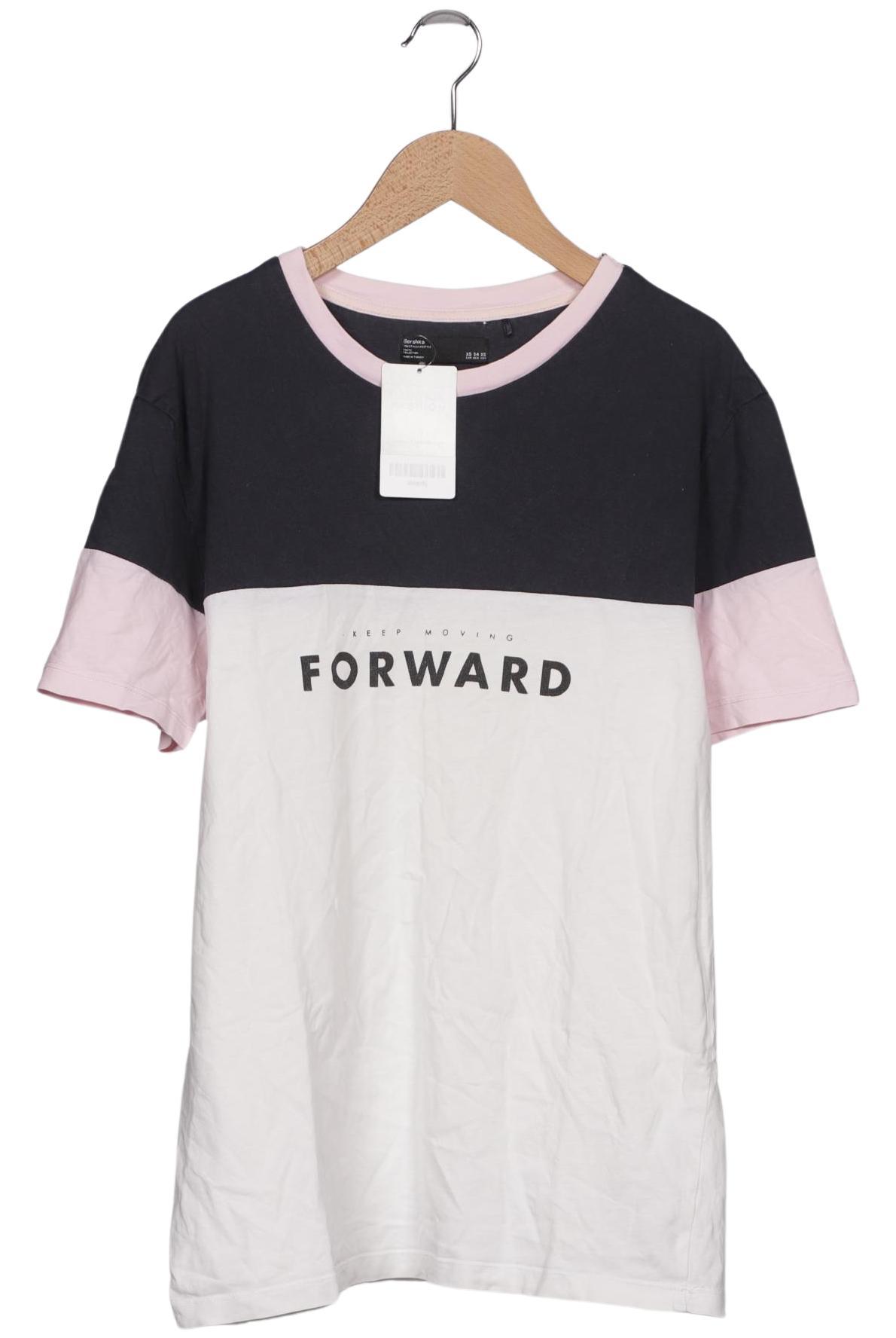 

bershka Herren T-Shirt, mehrfarbig, Gr. 44