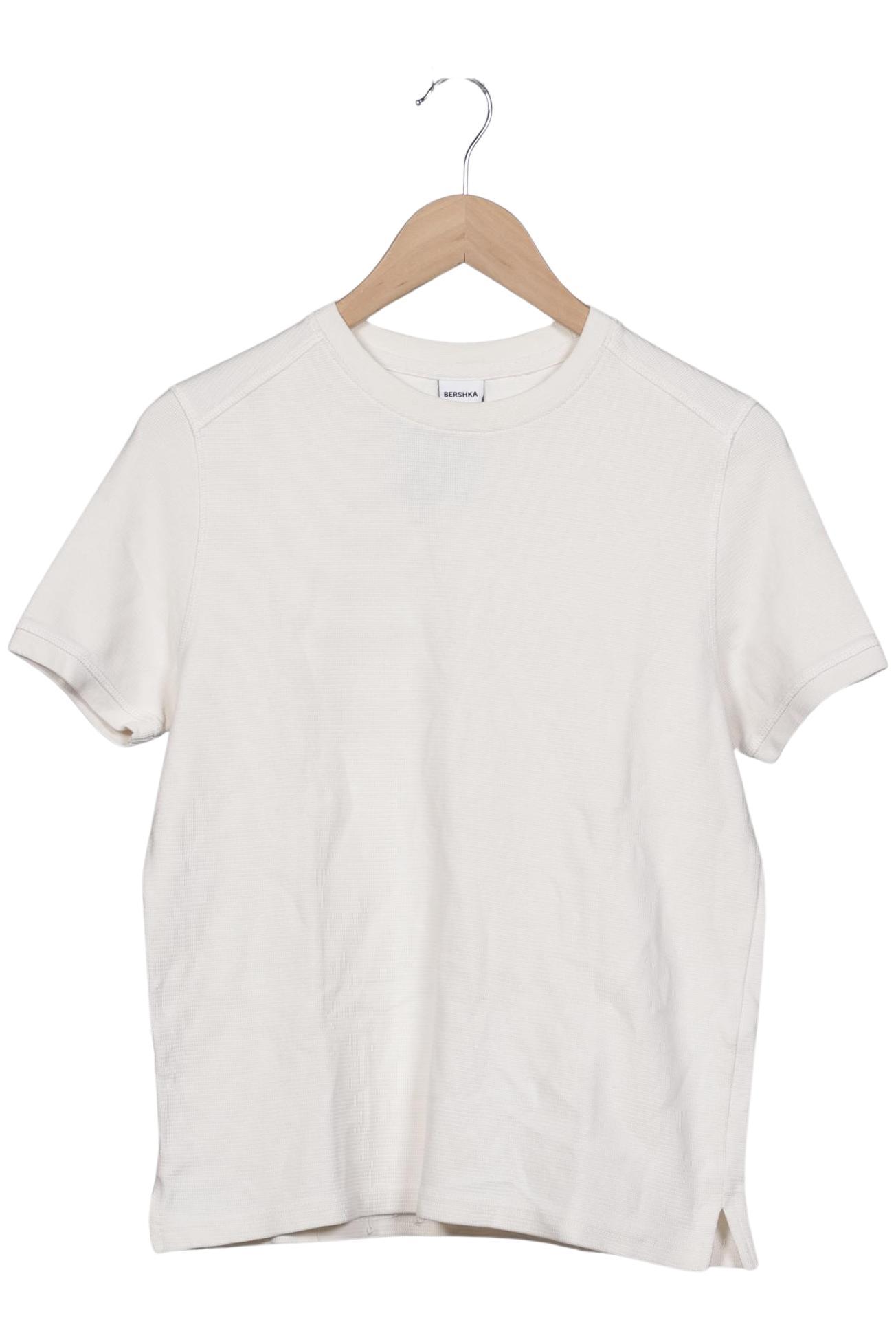

bershka Herren T-Shirt, beige, Gr. 48