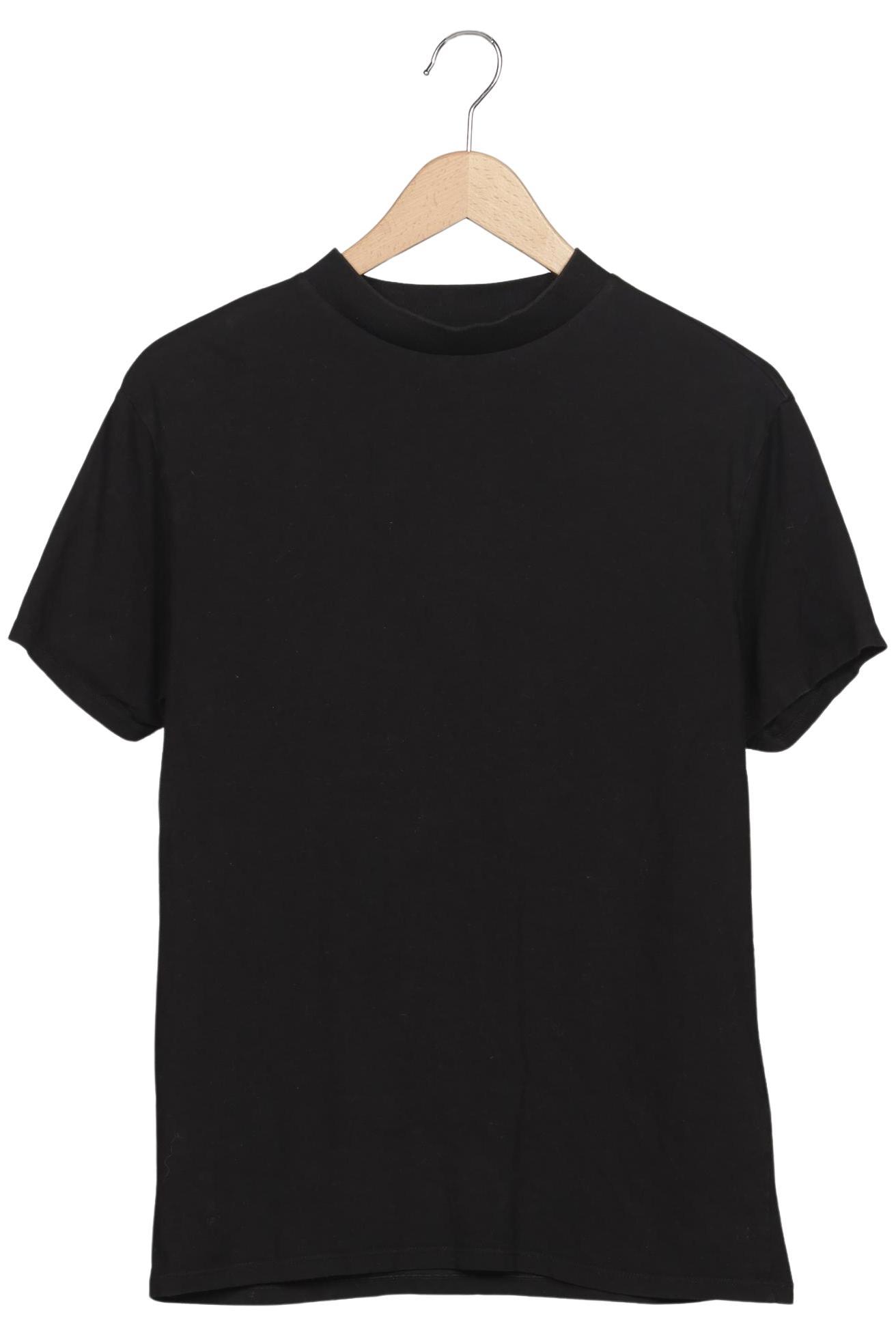 

bershka Herren T-Shirt, schwarz, Gr. 46