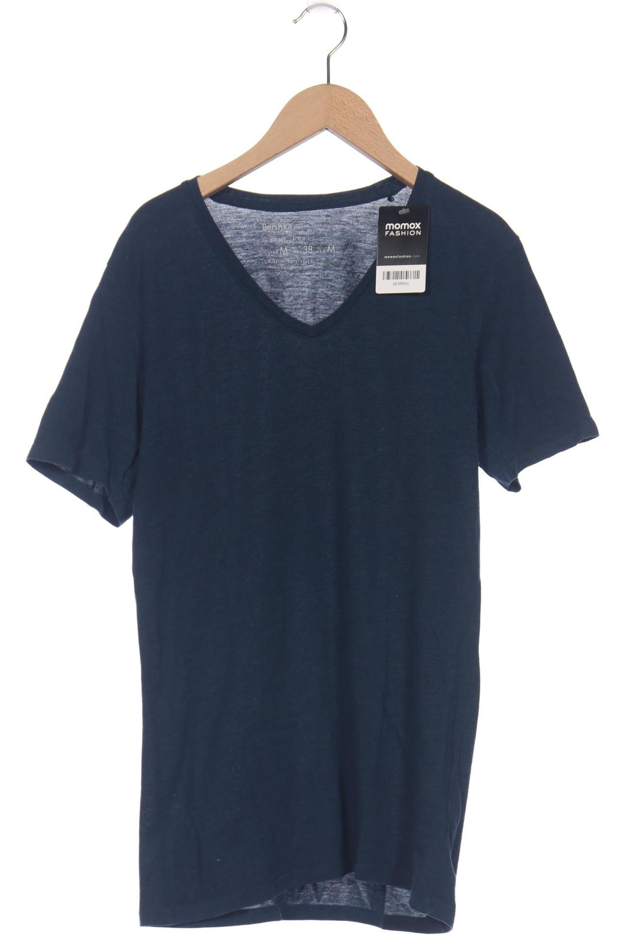 

bershka Herren T-Shirt, marineblau, Gr. 48