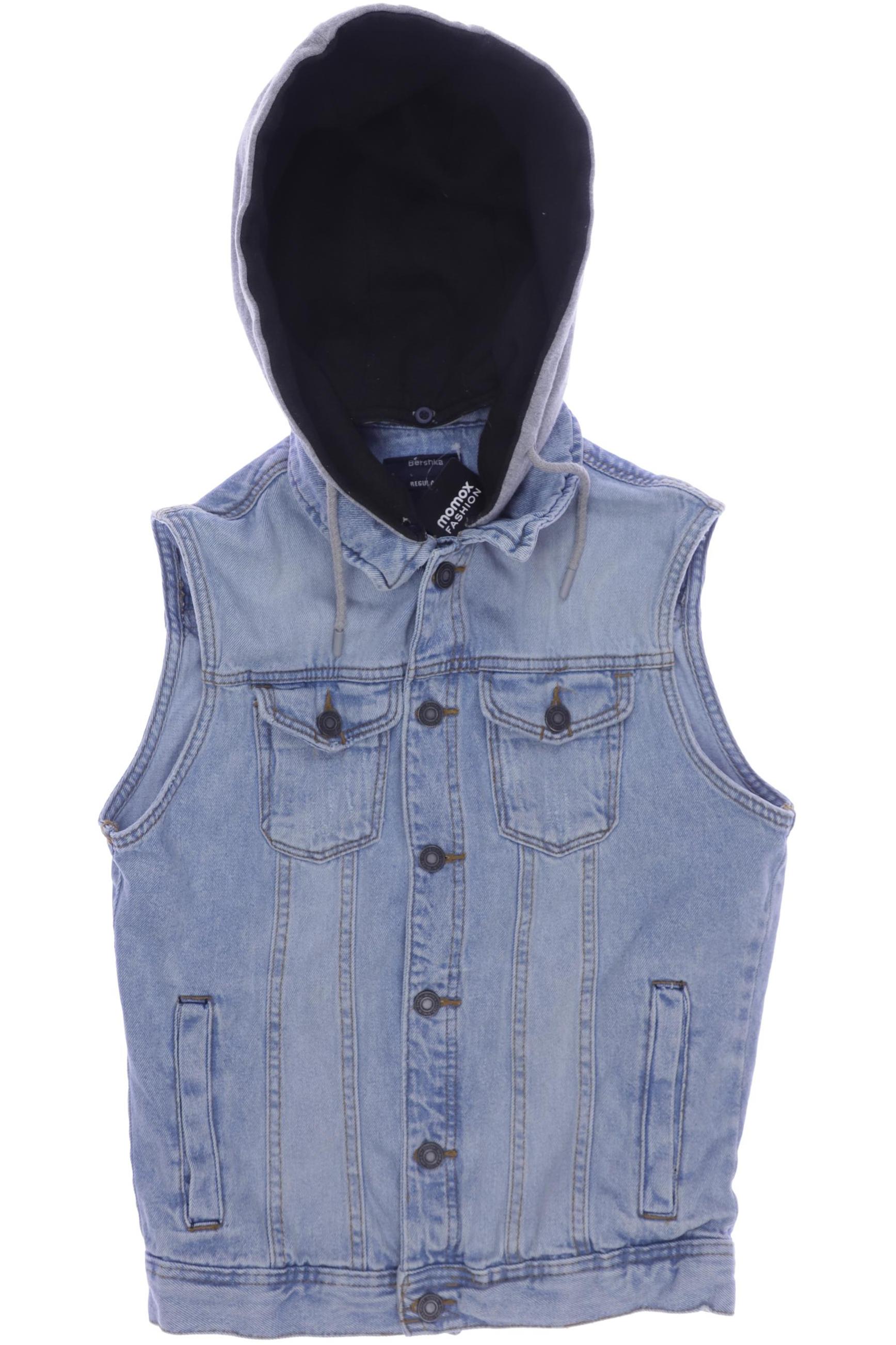 

bershka Herren Weste, hellblau, Gr. 44
