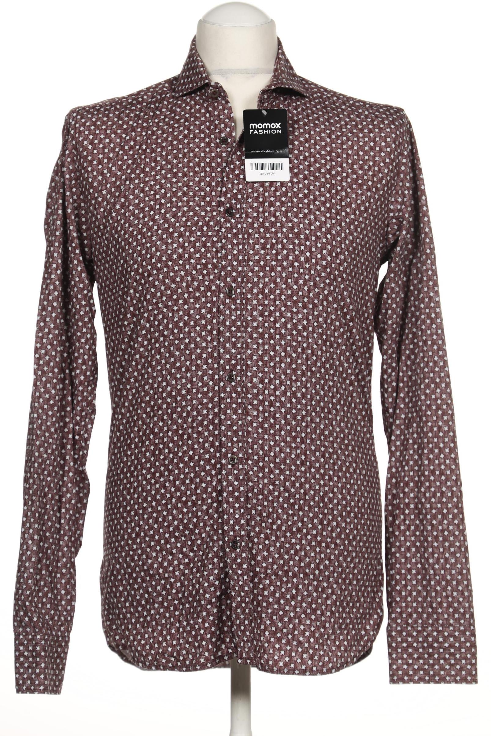 

Bertoni Herren Hemd, braun, Gr. 48