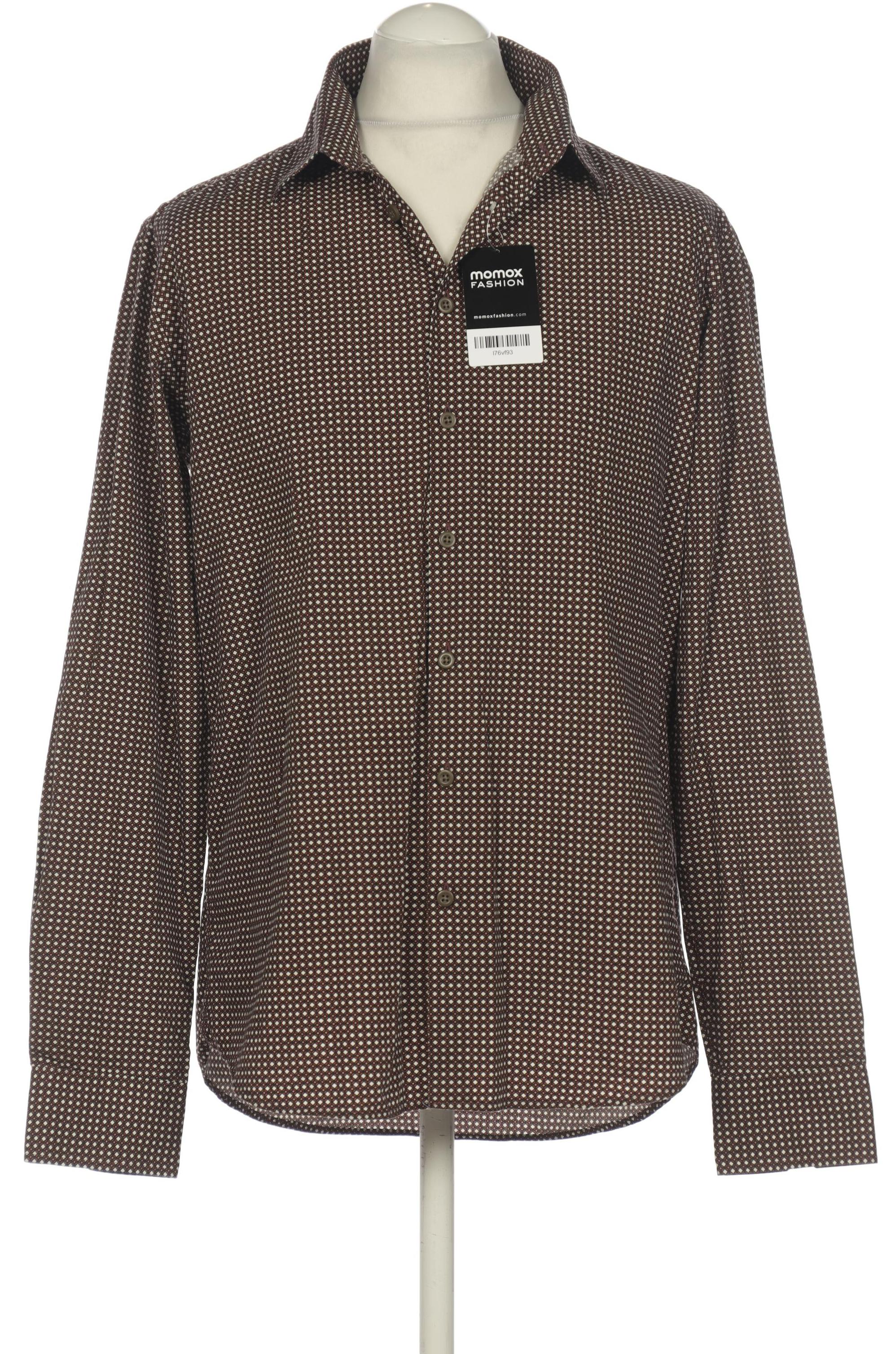 

Bertoni Herren Hemd, braun, Gr. 54
