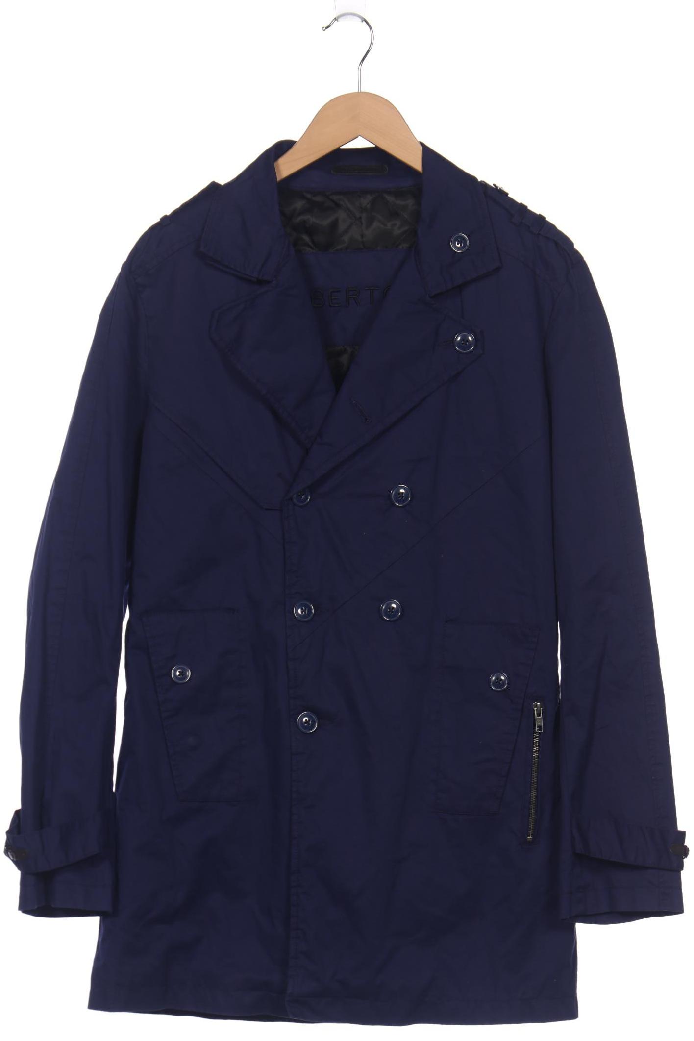 

Bertoni Herren Mantel, marineblau, Gr. 52