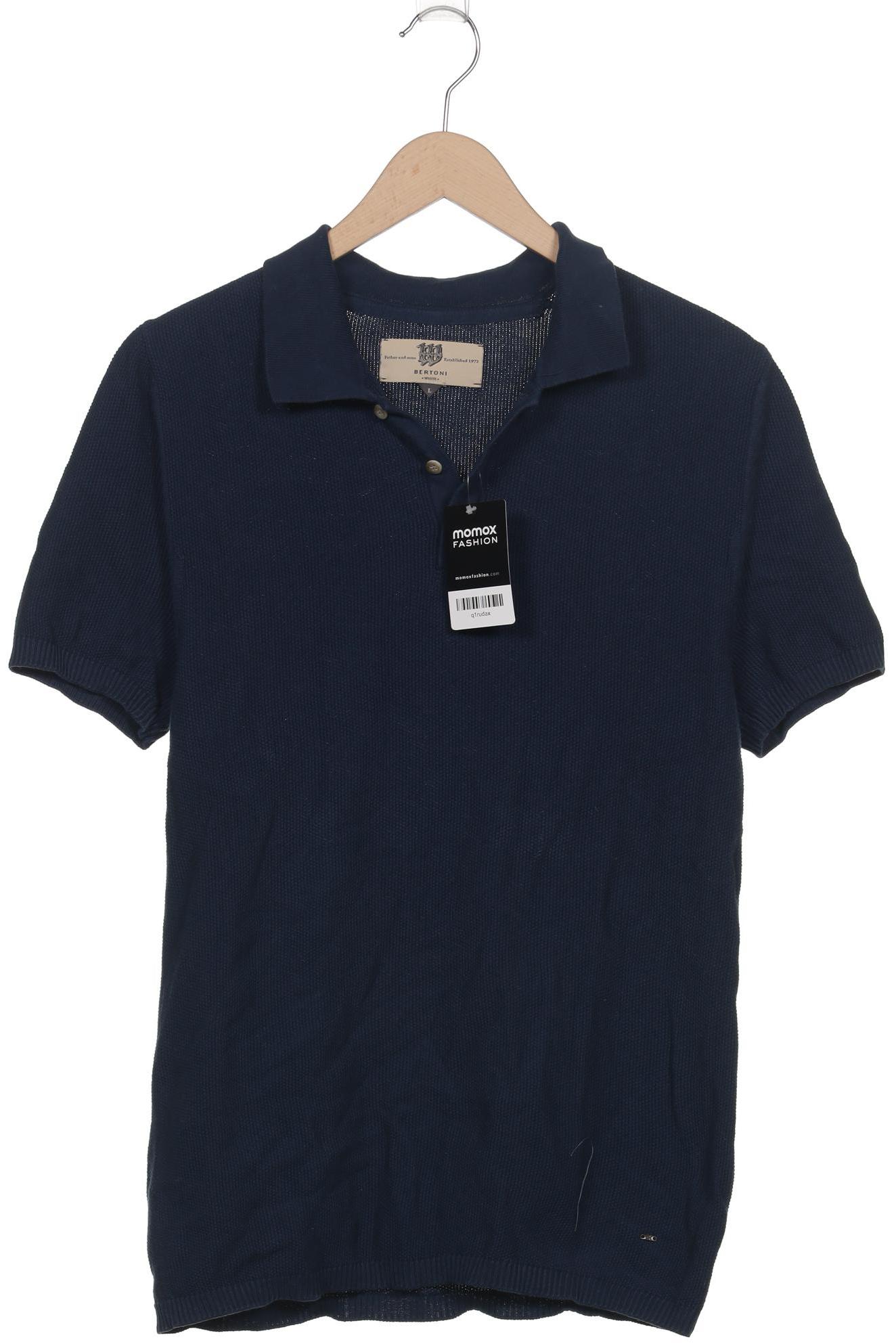 

Bertoni Herren Poloshirt, marineblau, Gr. 52