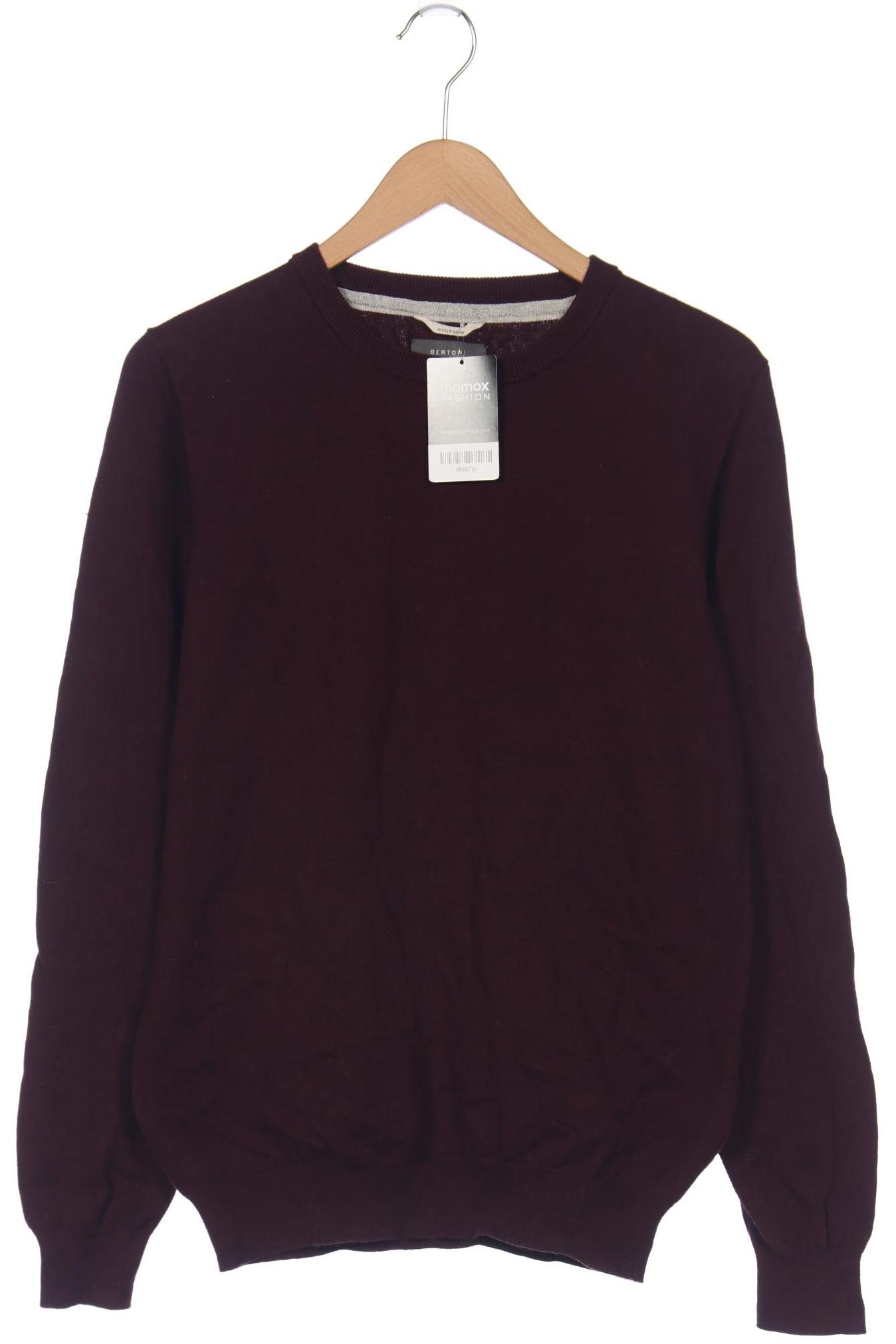 

Bertoni Herren Pullover, bordeaux