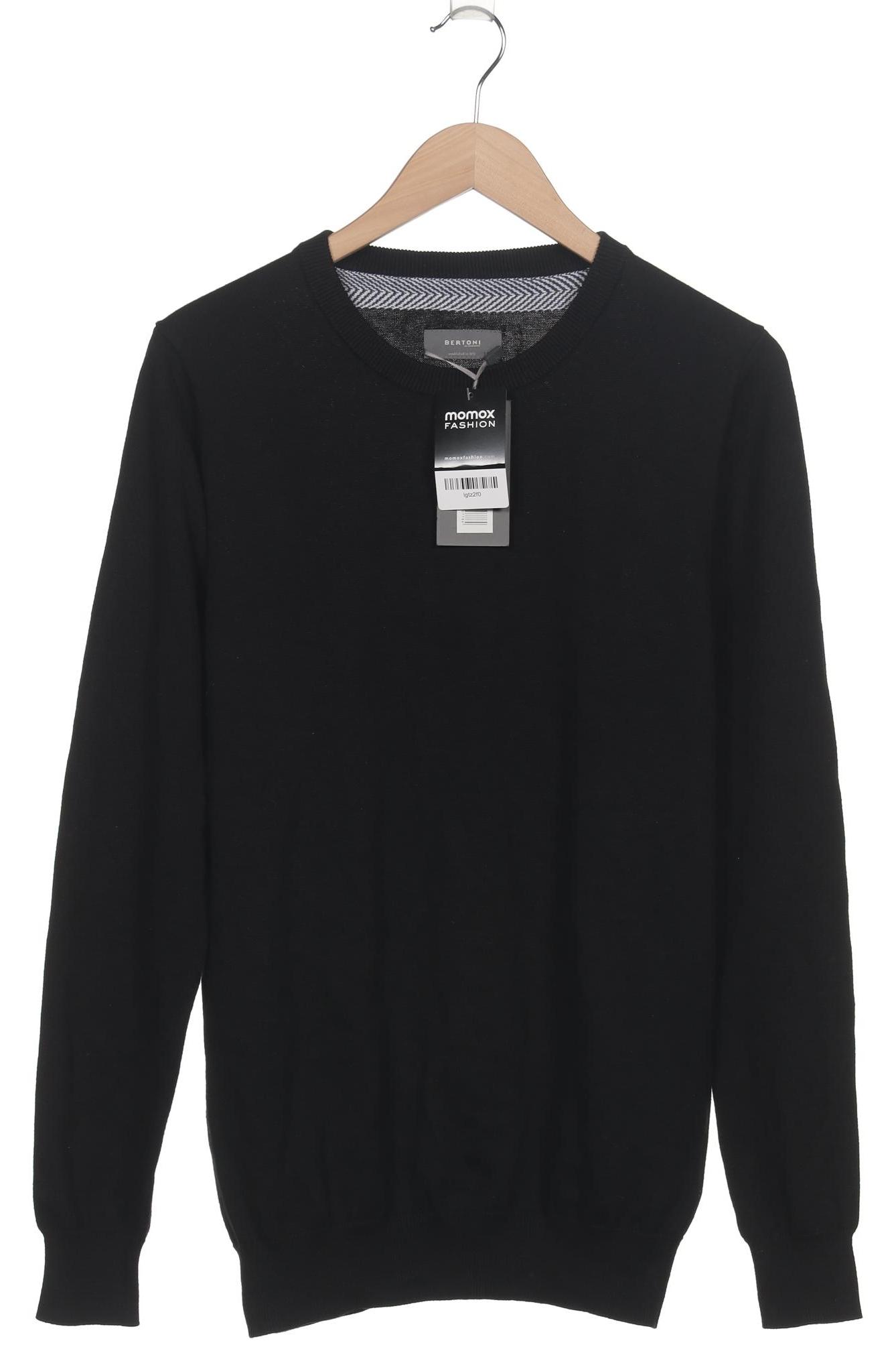 

Bertoni Herren Pullover, schwarz, Gr. 48