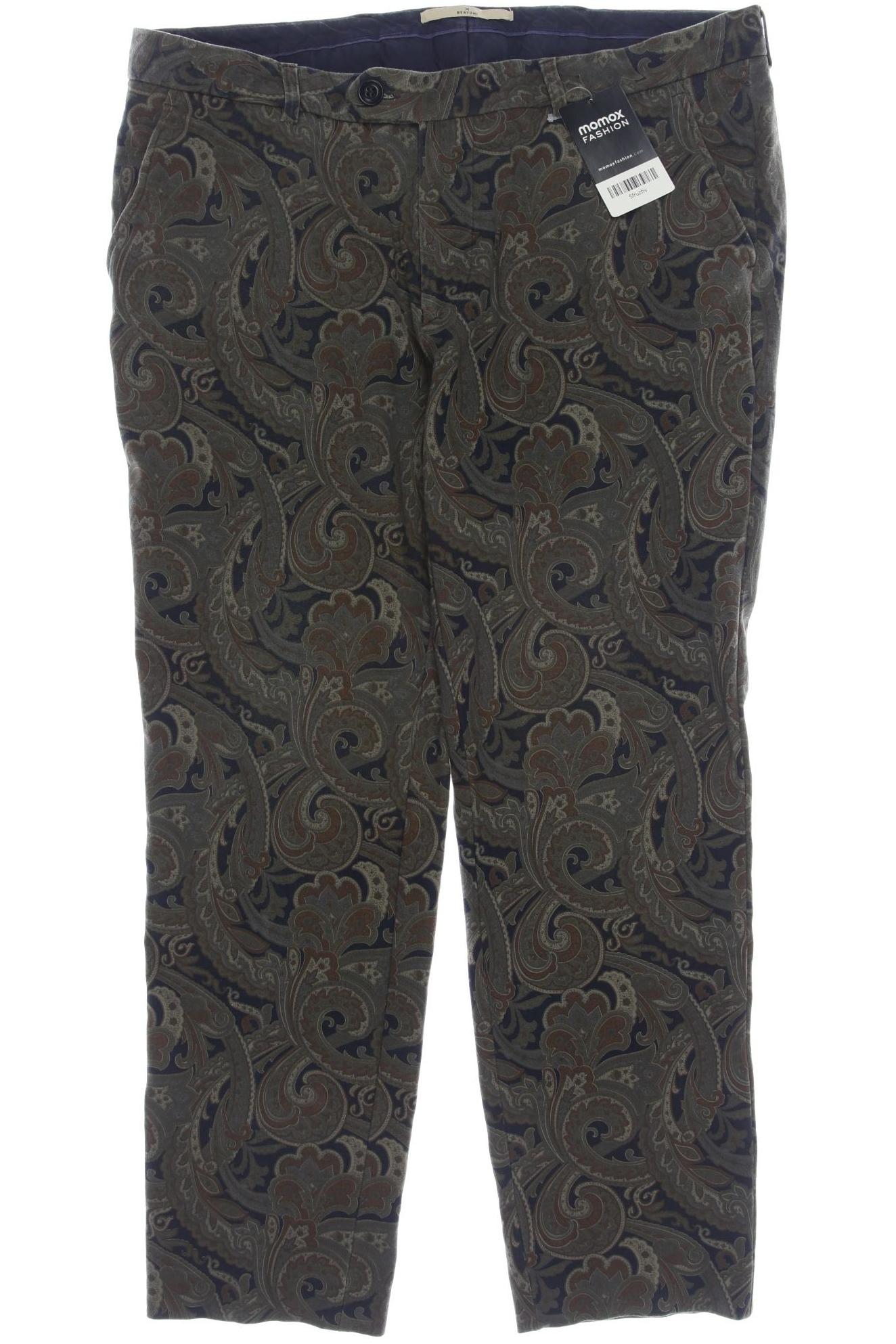 Thumbnail - Bertoni Herren Stoffhose, grün, Gr. 52