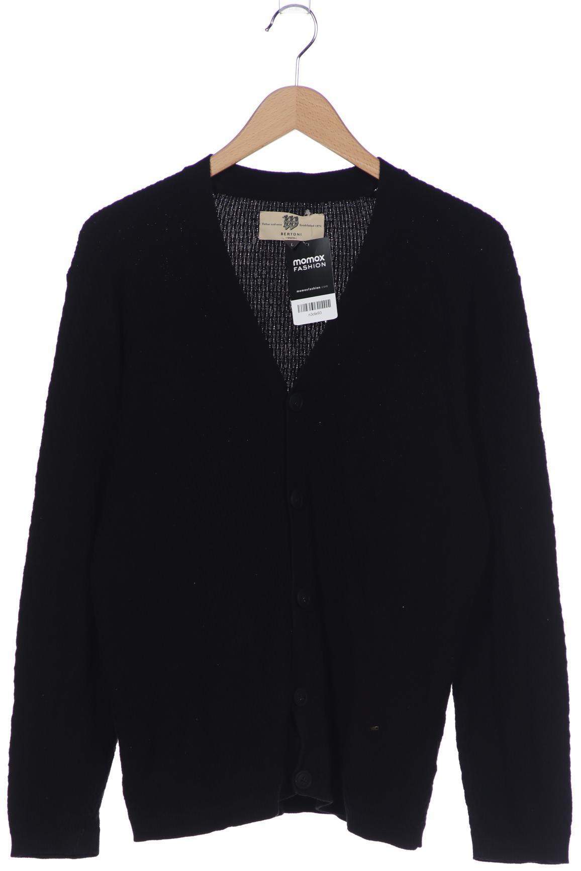 

Bertoni Herren Strickjacke, schwarz, Gr. 52