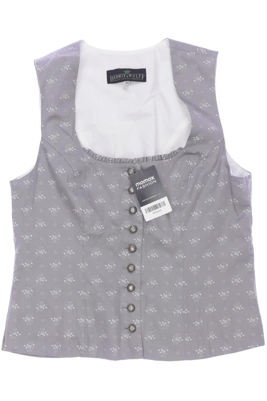 

Berwin & Wolff Damen Weste, grau, Gr. 40