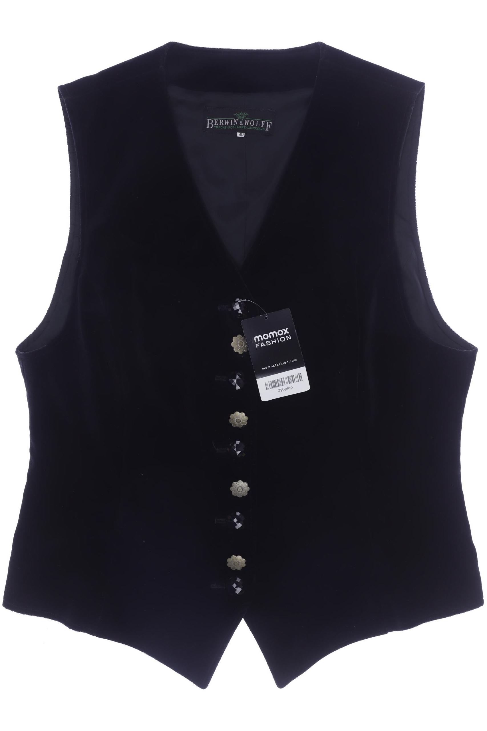 

Berwin & Wolff Damen Weste, schwarz, Gr. 40