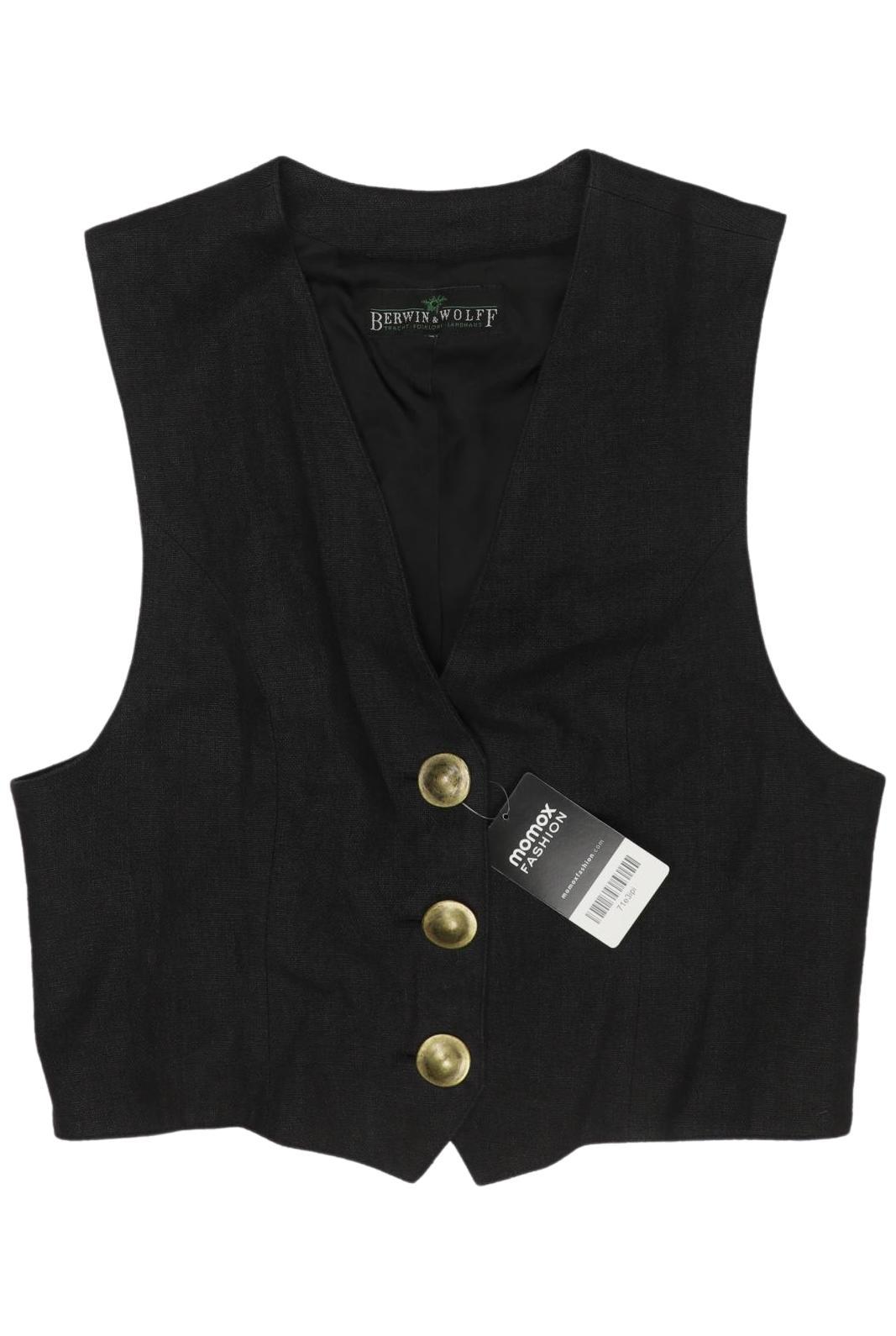 

Berwin & Wolff Damen Weste, schwarz, Gr. 38