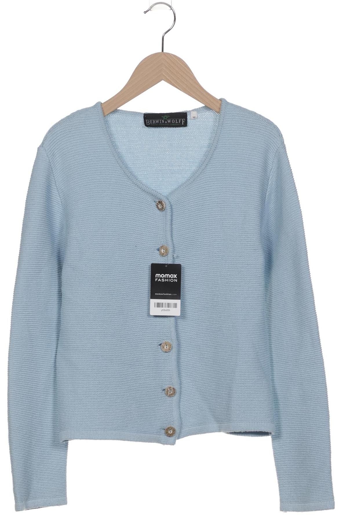 Thumbnail - Berwin &amp; Wolff Damen Strickjacke, blau, Gr. 36