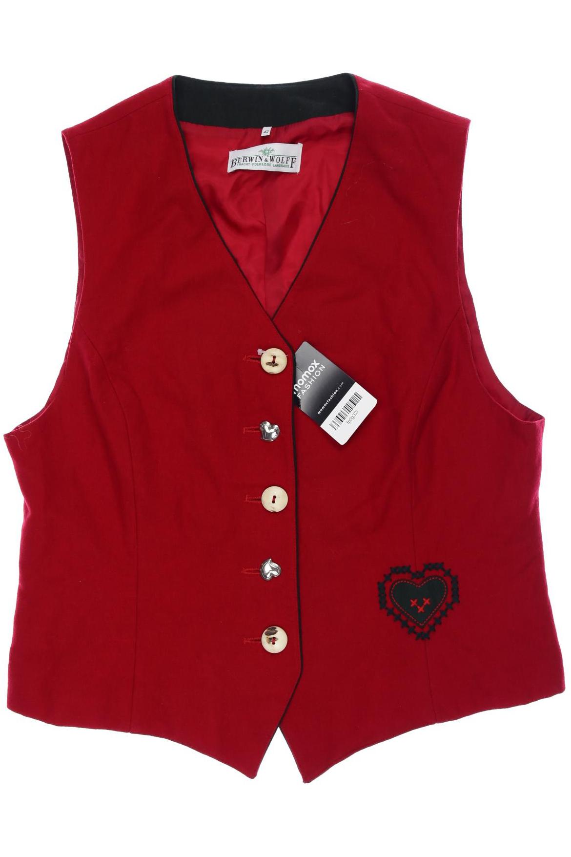 

Berwin & Wolff Damen Weste, rot, Gr. 42