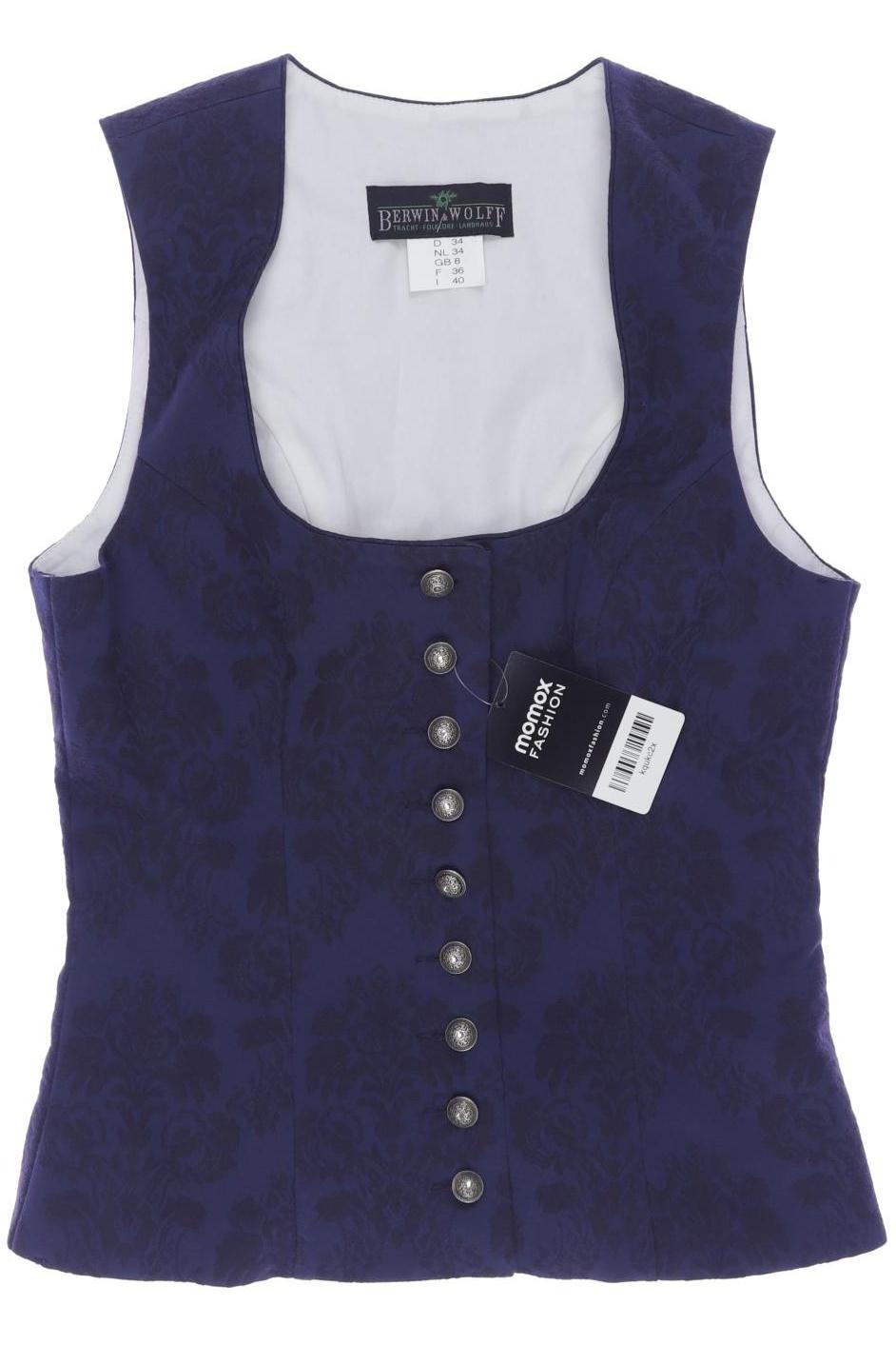 

Berwin & Wolff Damen Weste, marineblau, Gr. 34