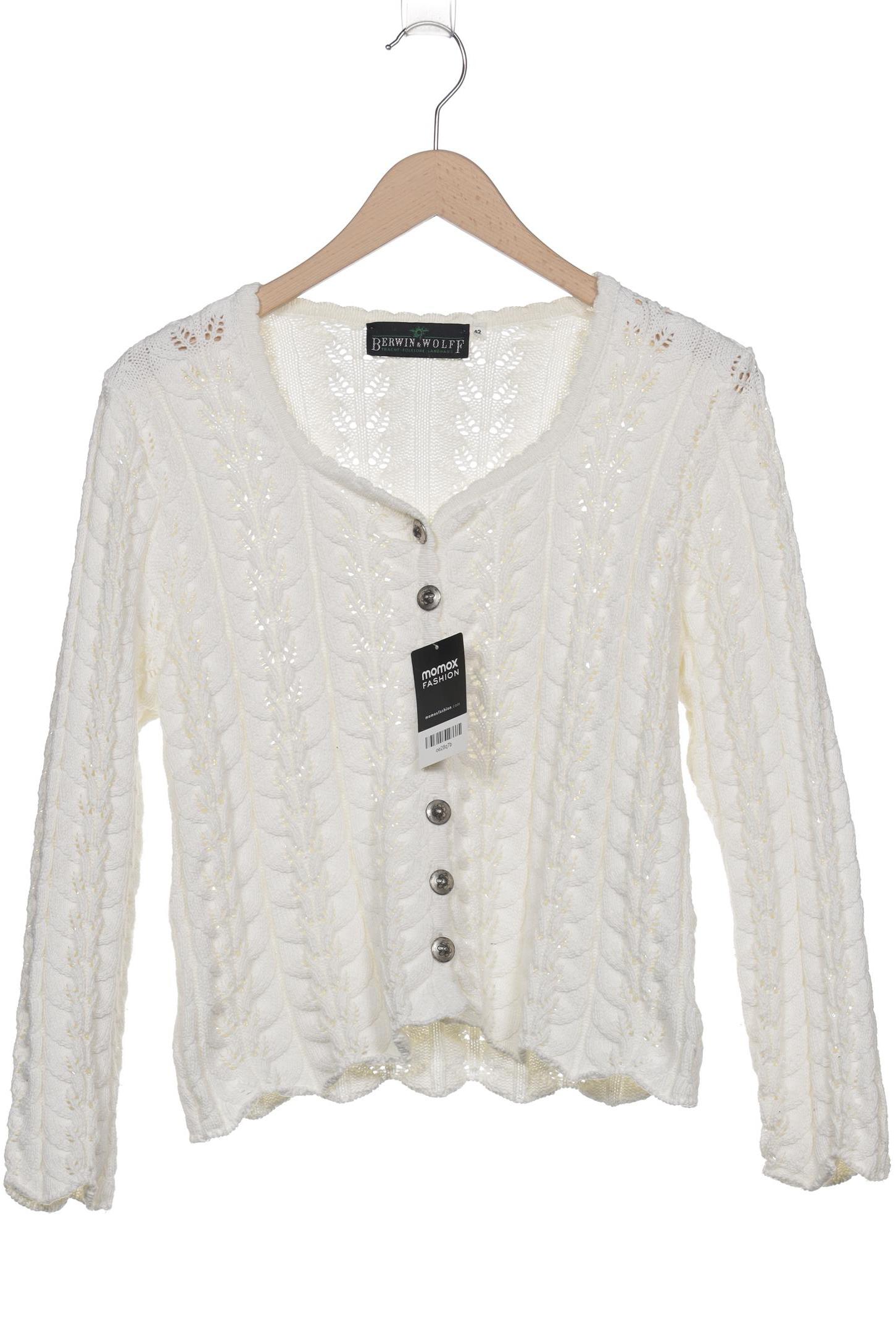 

Berwin & Wolff Damen Strickjacke, weiß, Gr. 42