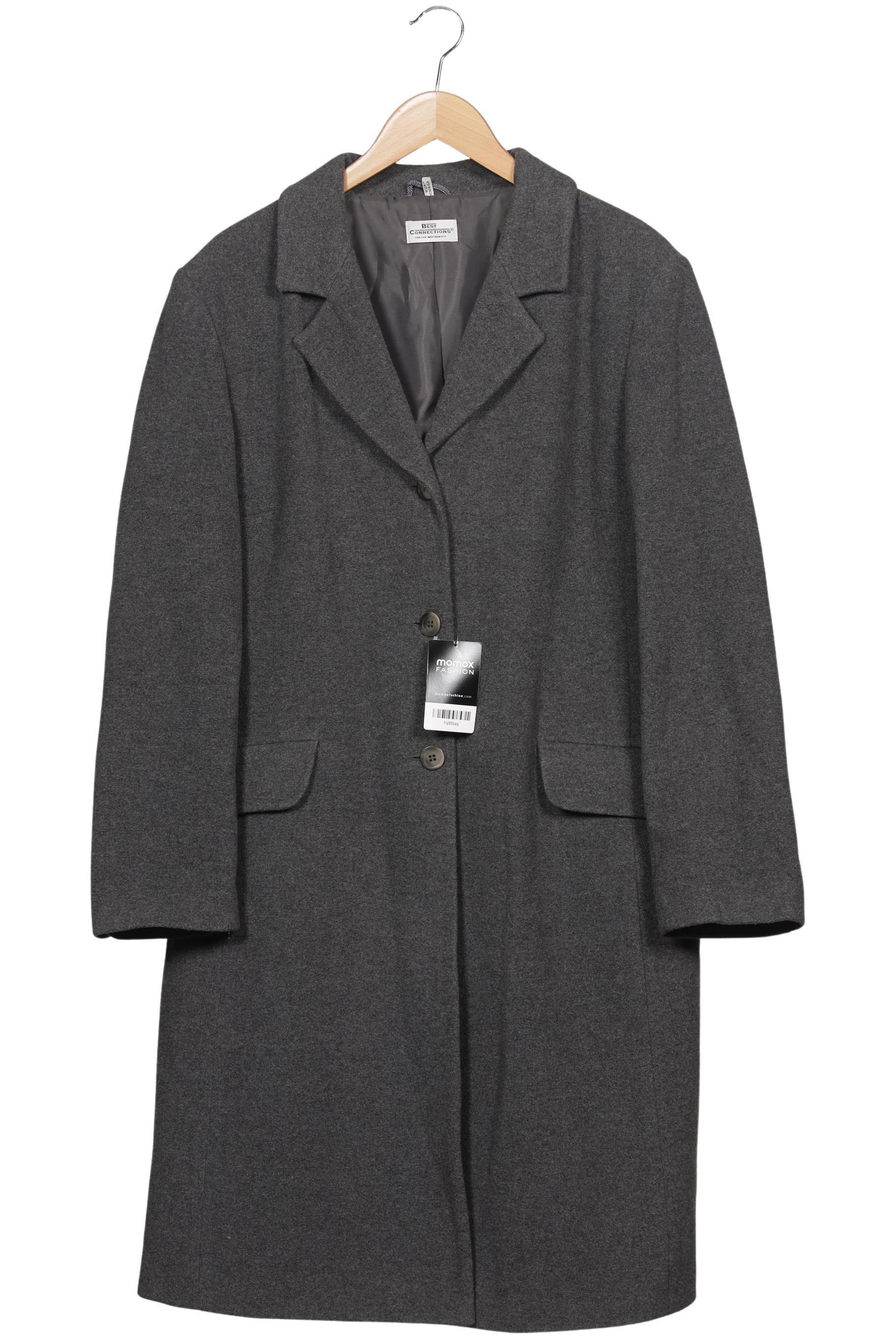 

Best Connections by heine Damen Mantel, grau, Gr. 46