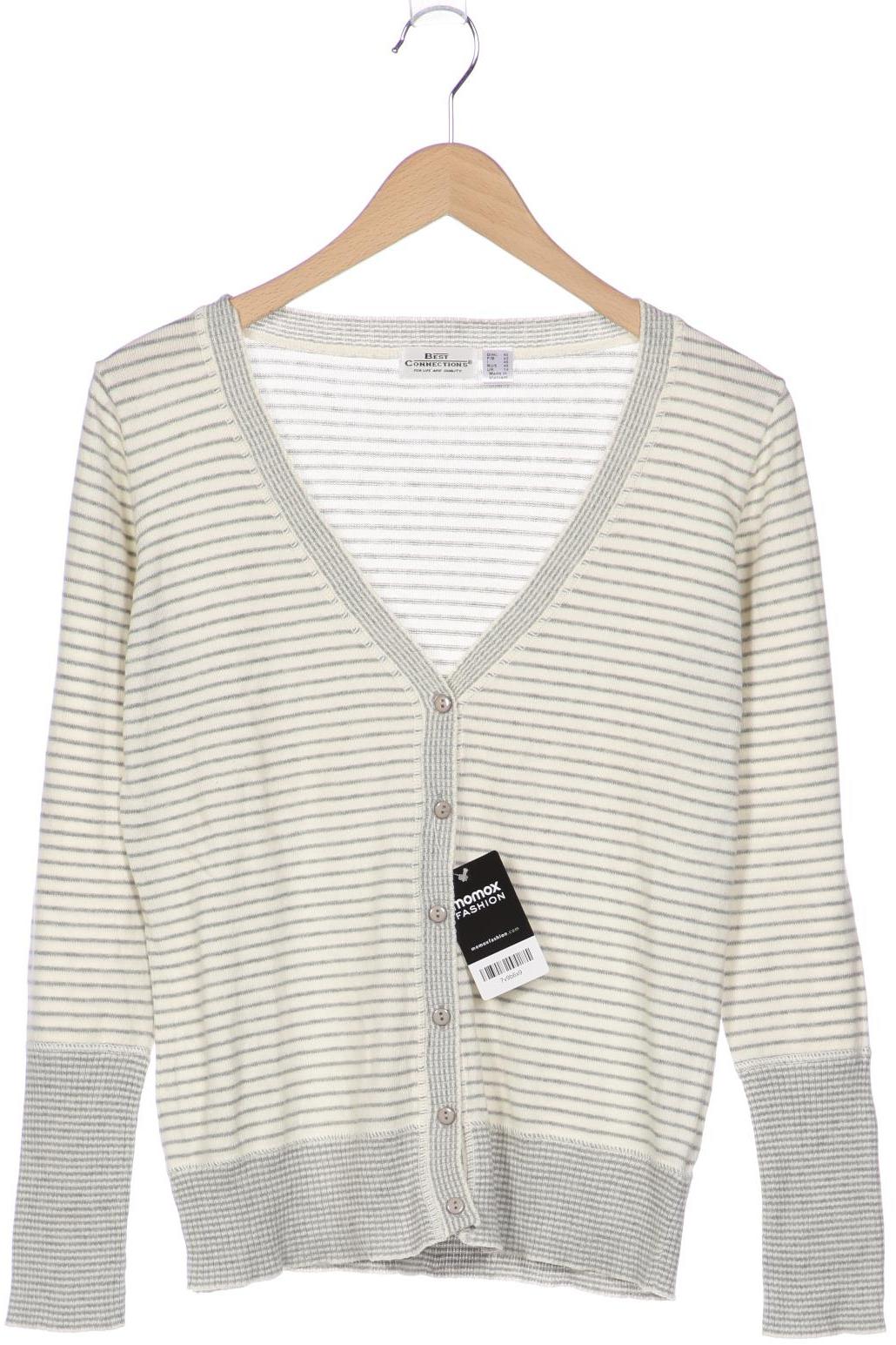 

Best Connections by heine Damen Strickjacke, weiß