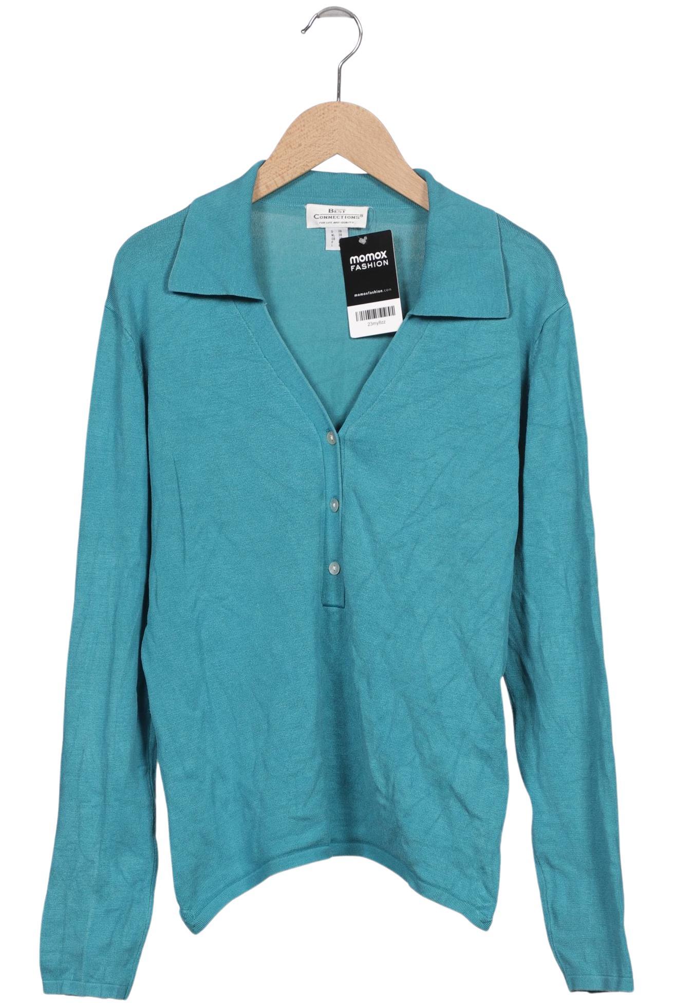 

Best Connections by heine Damen Poloshirt, blau, Gr. 38