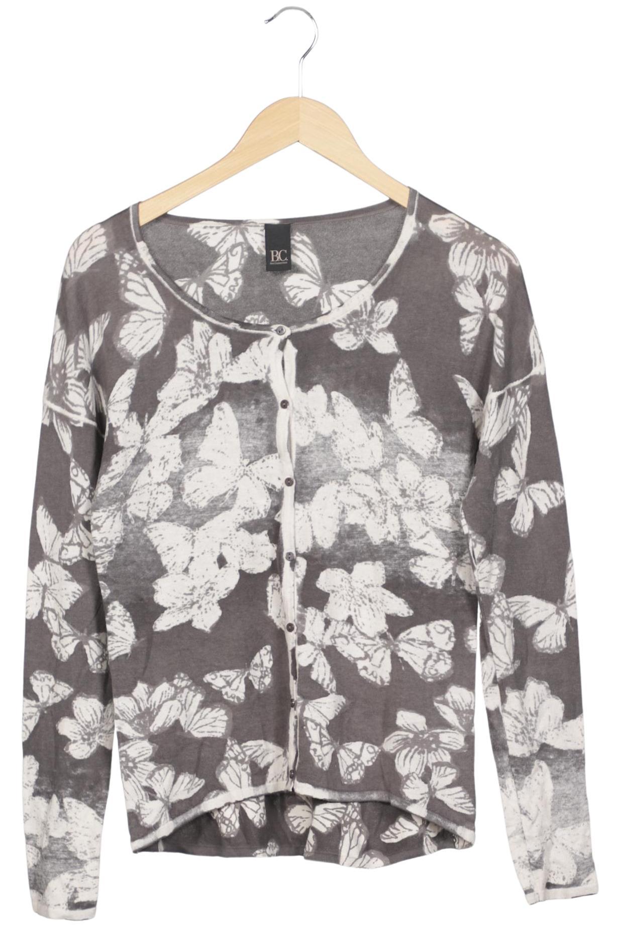 

Best Connections by heine Damen Strickjacke, grau, Gr. 34