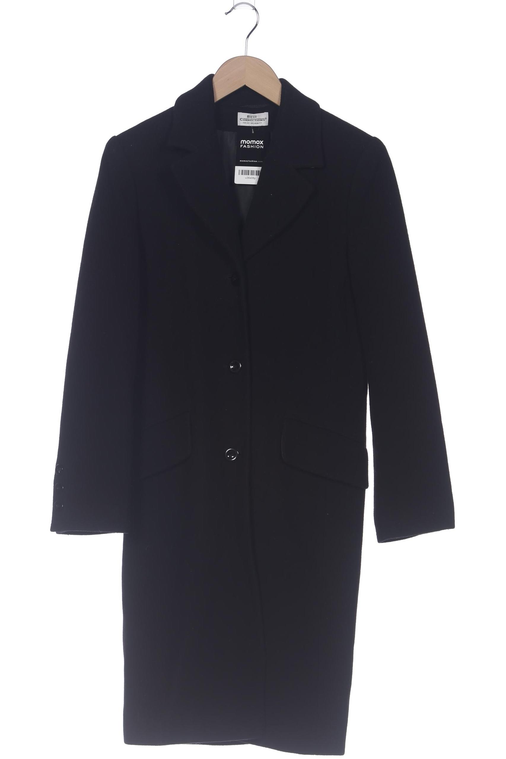 

Best Connections by heine Damen Mantel, schwarz, Gr. 34