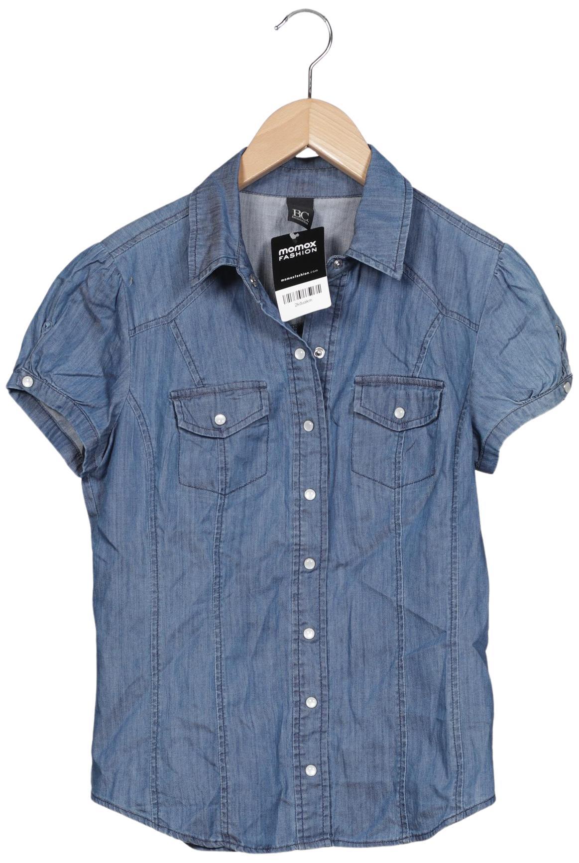 

Best Connections by heine Damen Bluse, blau, Gr. 34