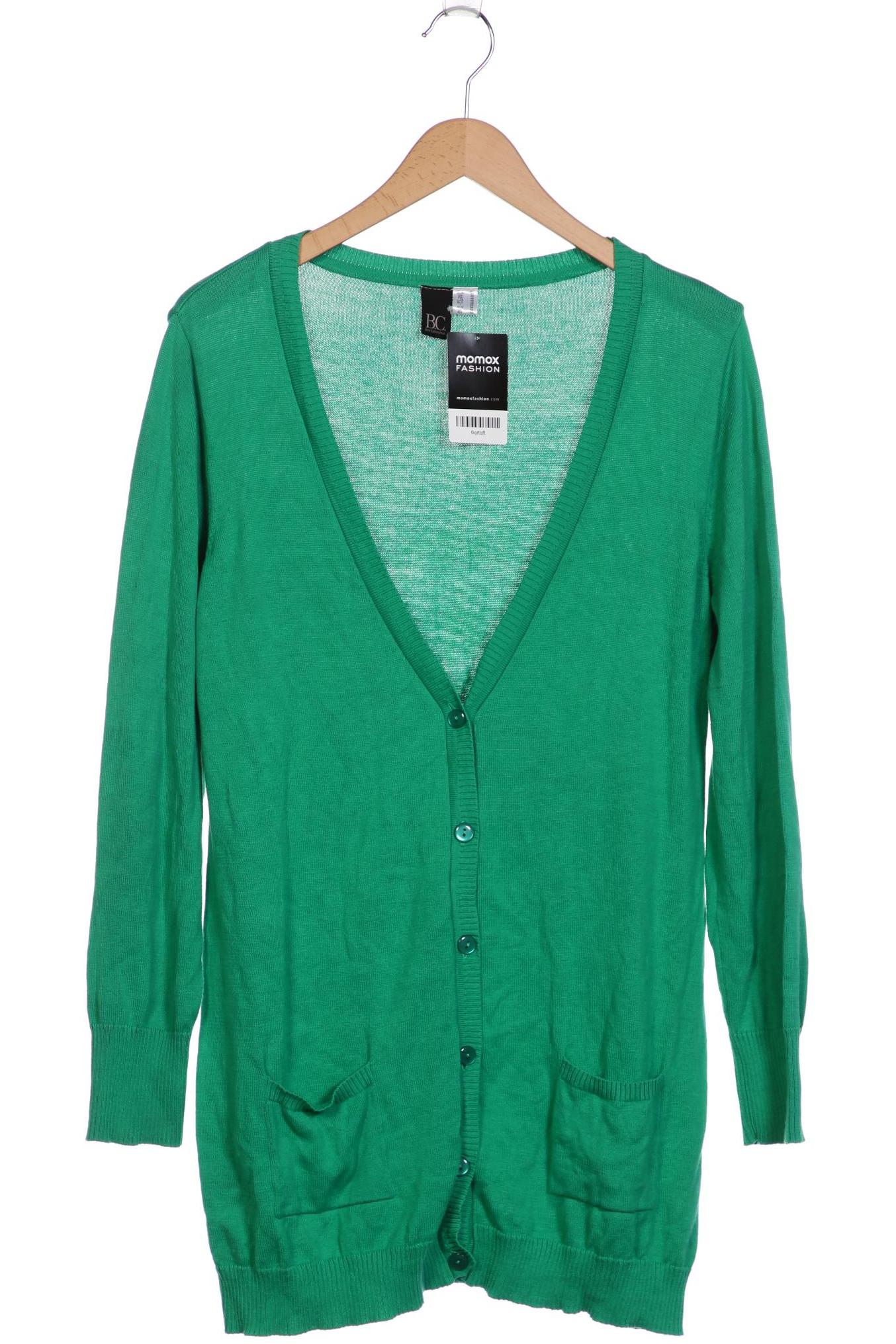 

Best Connections by heine Damen Strickjacke, grün, Gr. 46