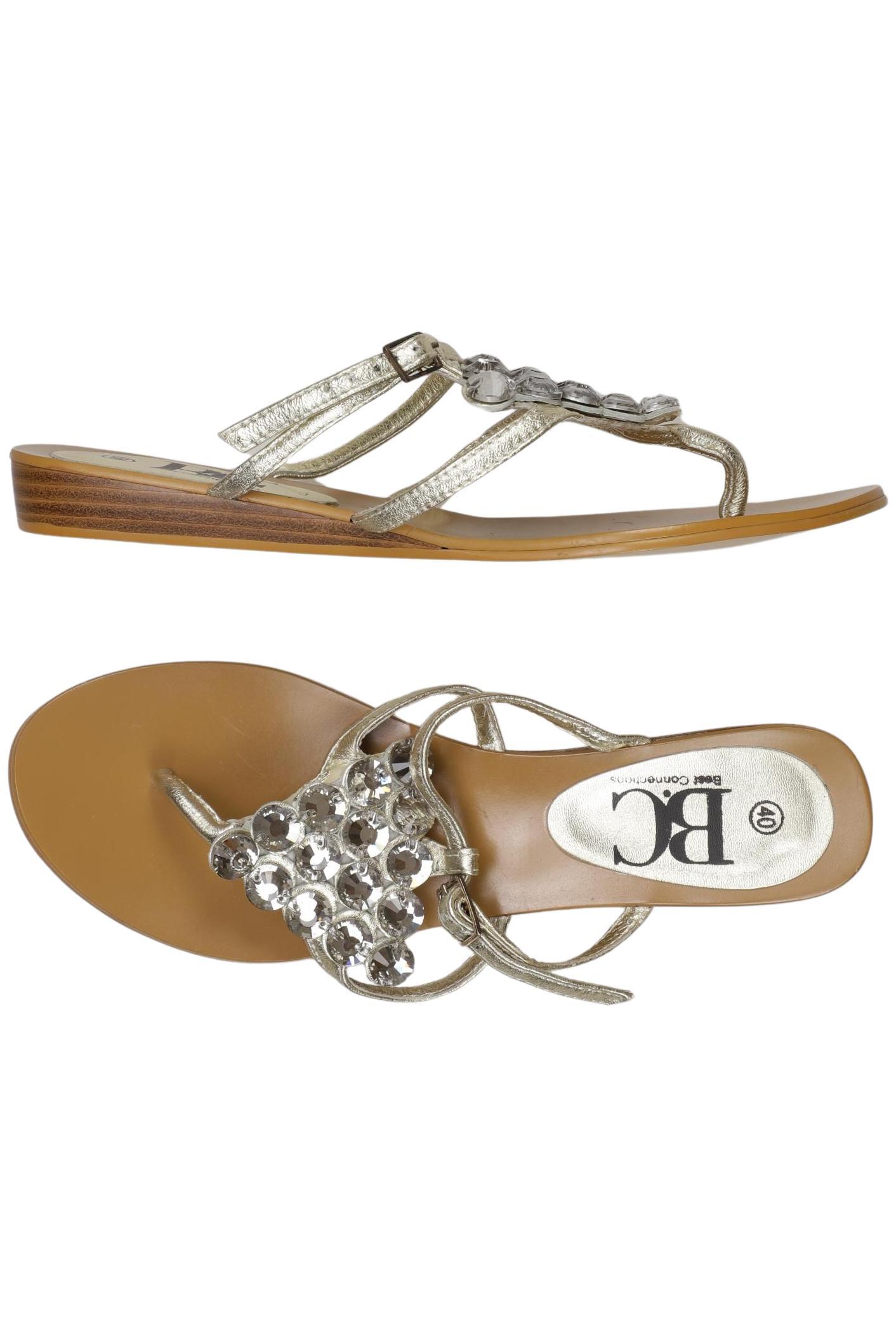 

Best Connections by heine Damen Sandale, silber, Gr. 40