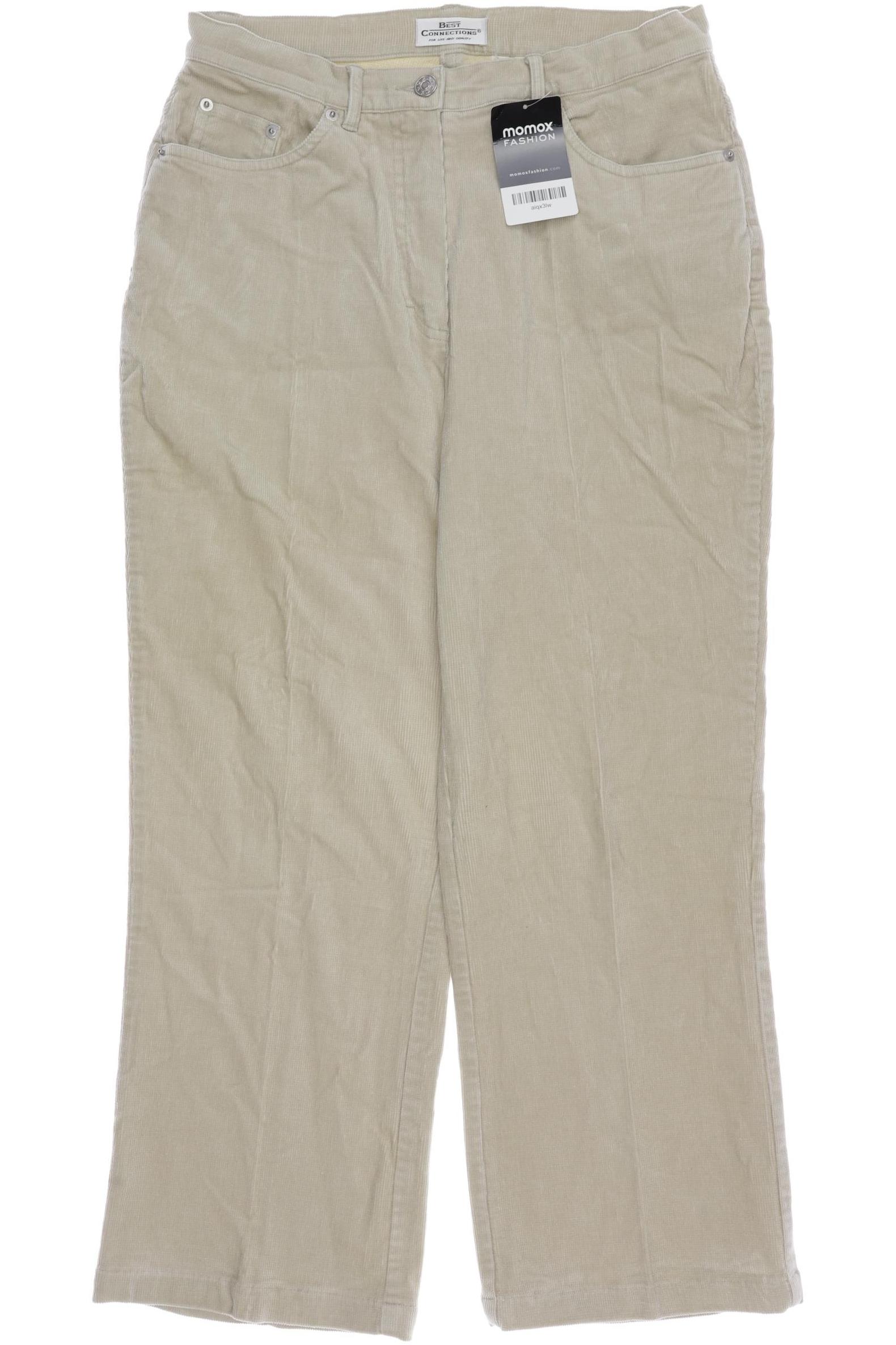 

Best Connections by heine Damen Stoffhose, beige, Gr. 38