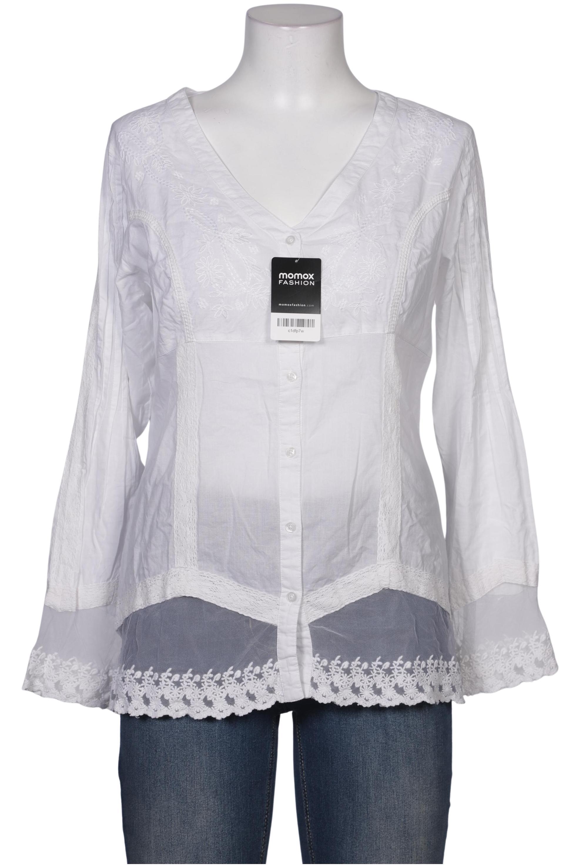 

Best Connections by heine Damen Bluse, weiß, Gr. 40
