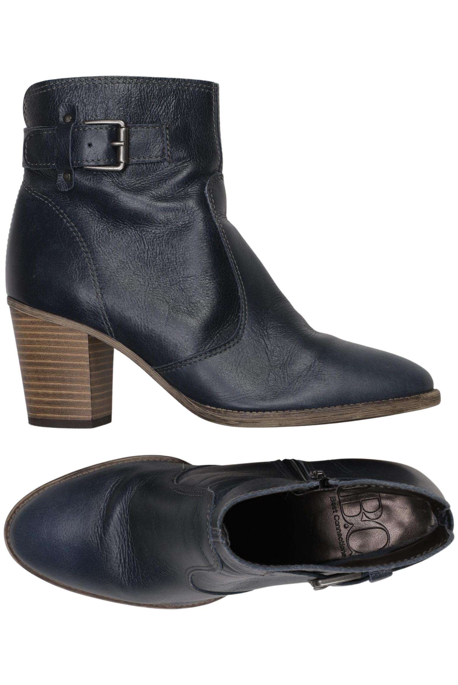 

Best Connections by heine Damen Stiefelette, marineblau, Gr. 38