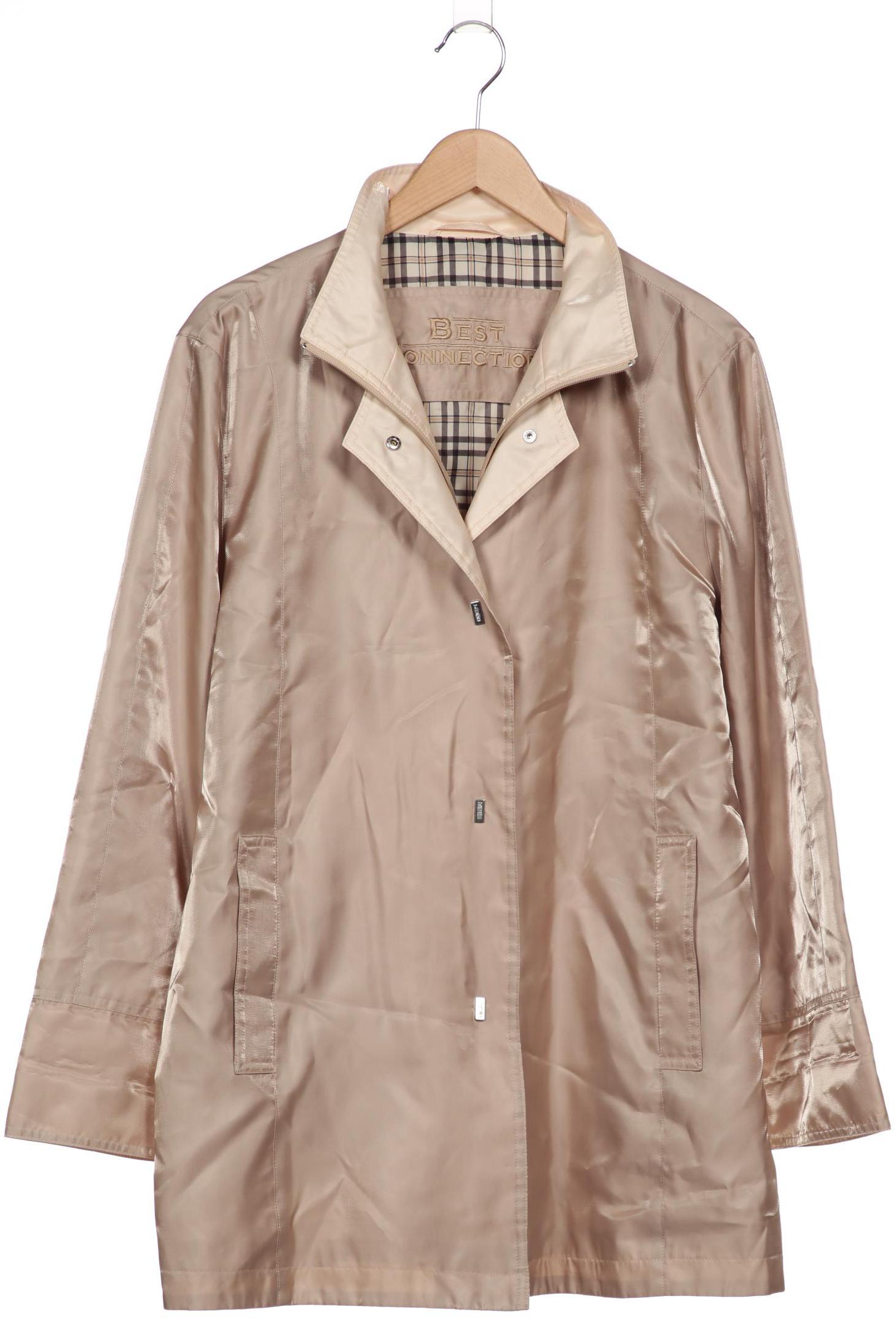

Best Connections by heine Damen Mantel, beige, Gr. 40