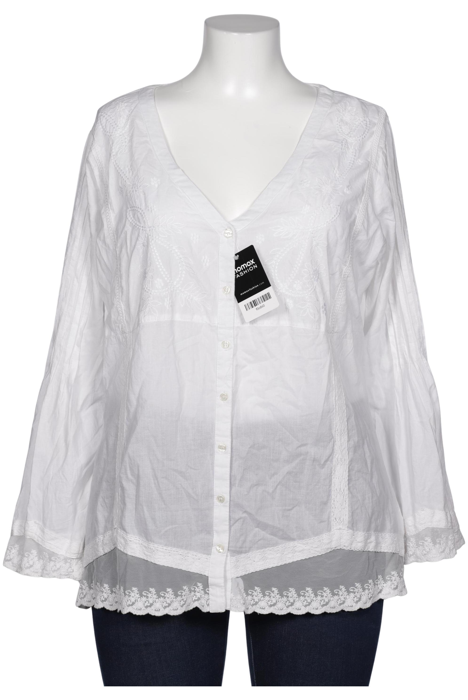 

Best Connections by heine Damen Bluse, weiß, Gr. 46