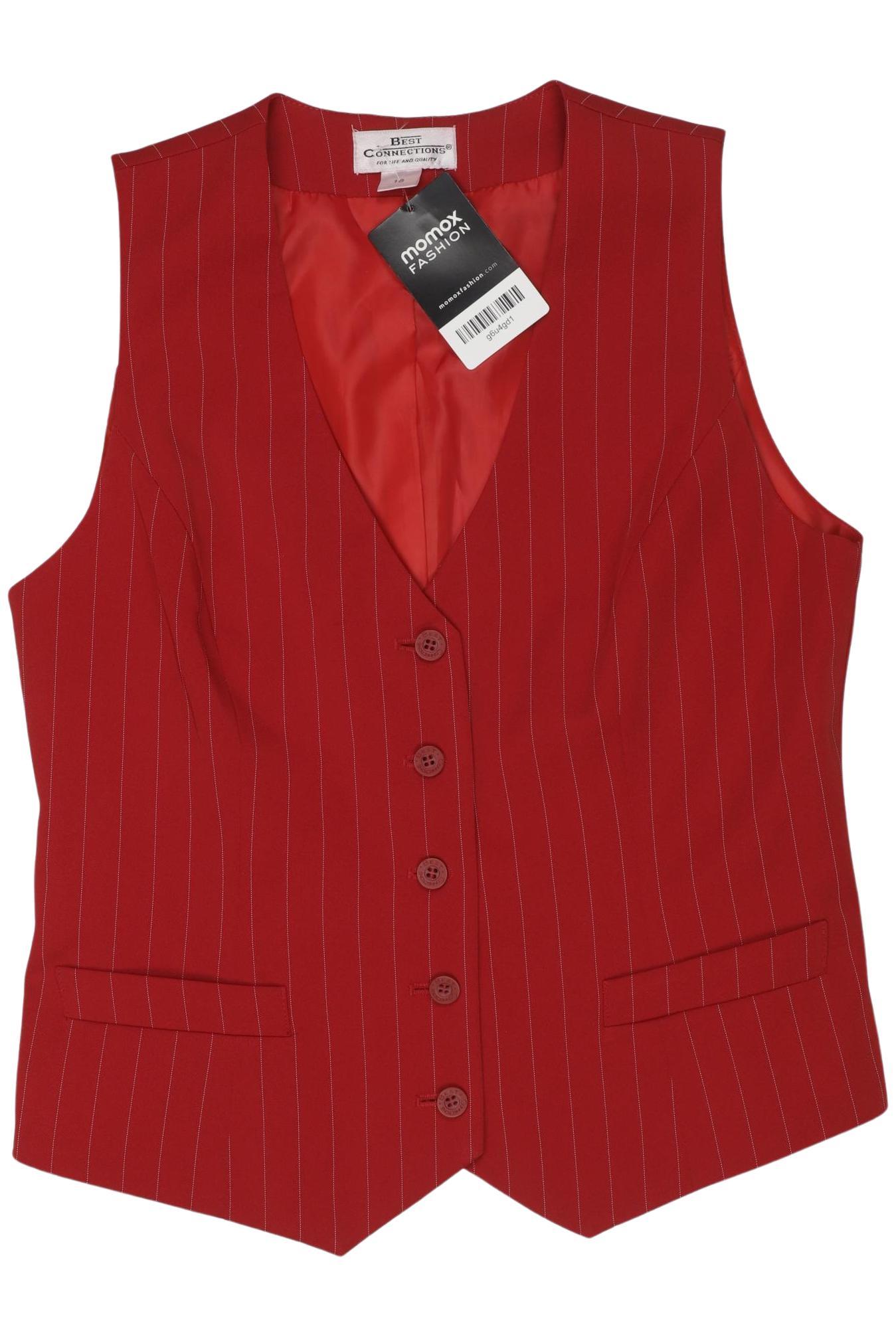 

Best Connections by heine Damen Weste, rot, Gr. 18