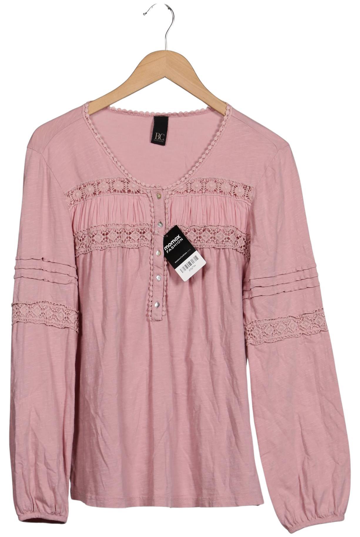 

Best Connections by heine Damen Langarmshirt, pink, Gr. 42