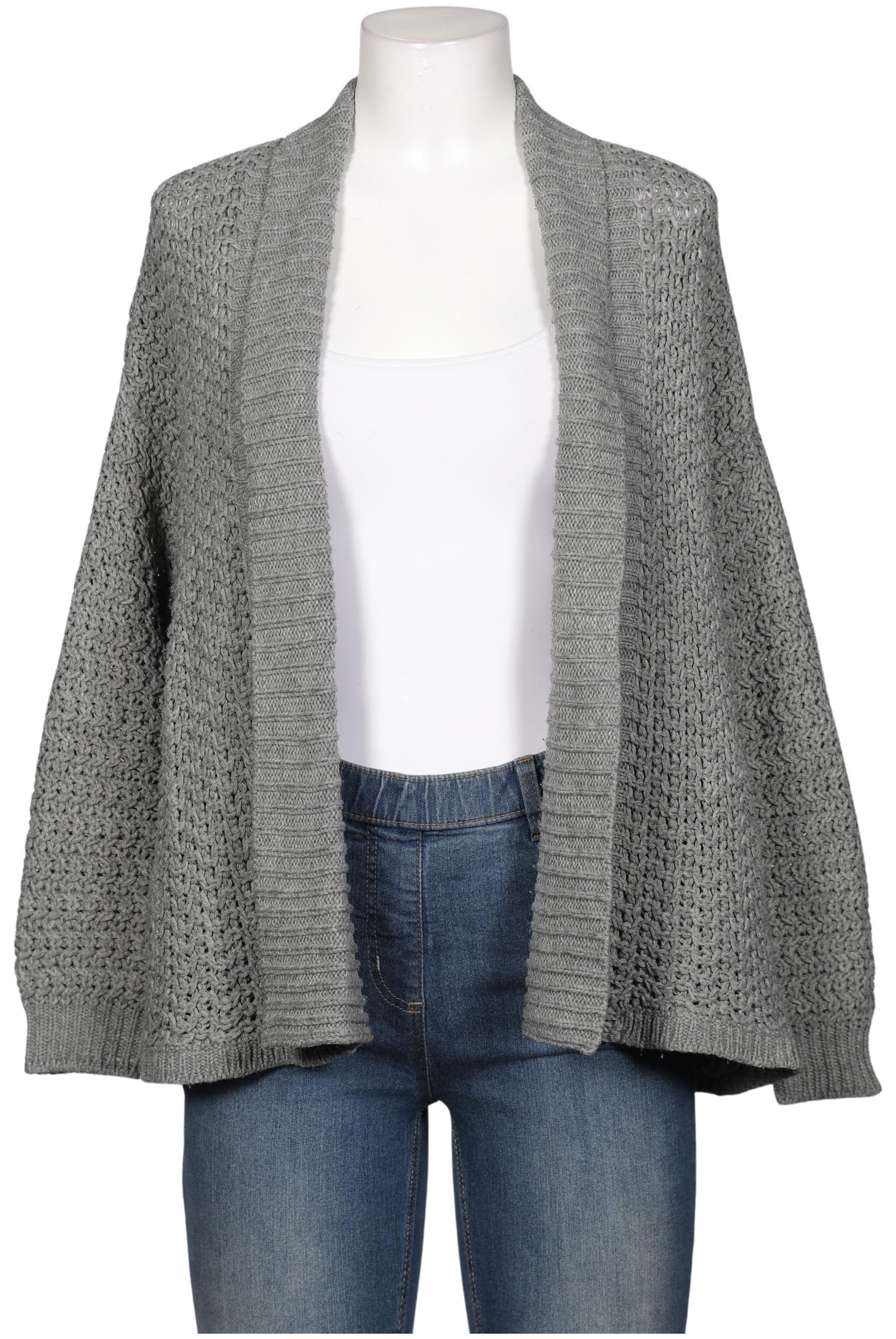 

Best Connections by heine Damen Strickjacke, grau, Gr. 36