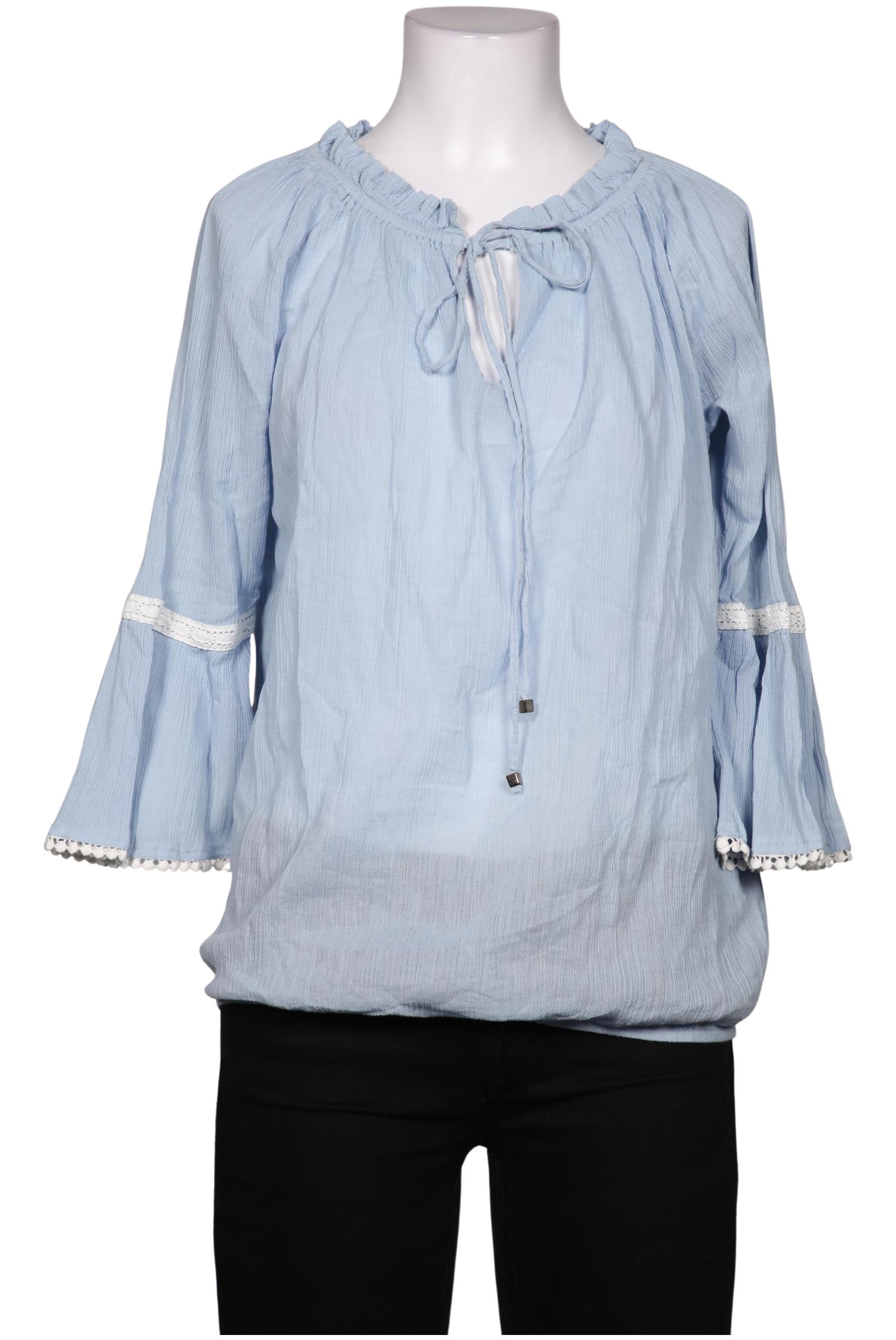 

Best Connections by heine Damen Bluse, hellblau, Gr. 36