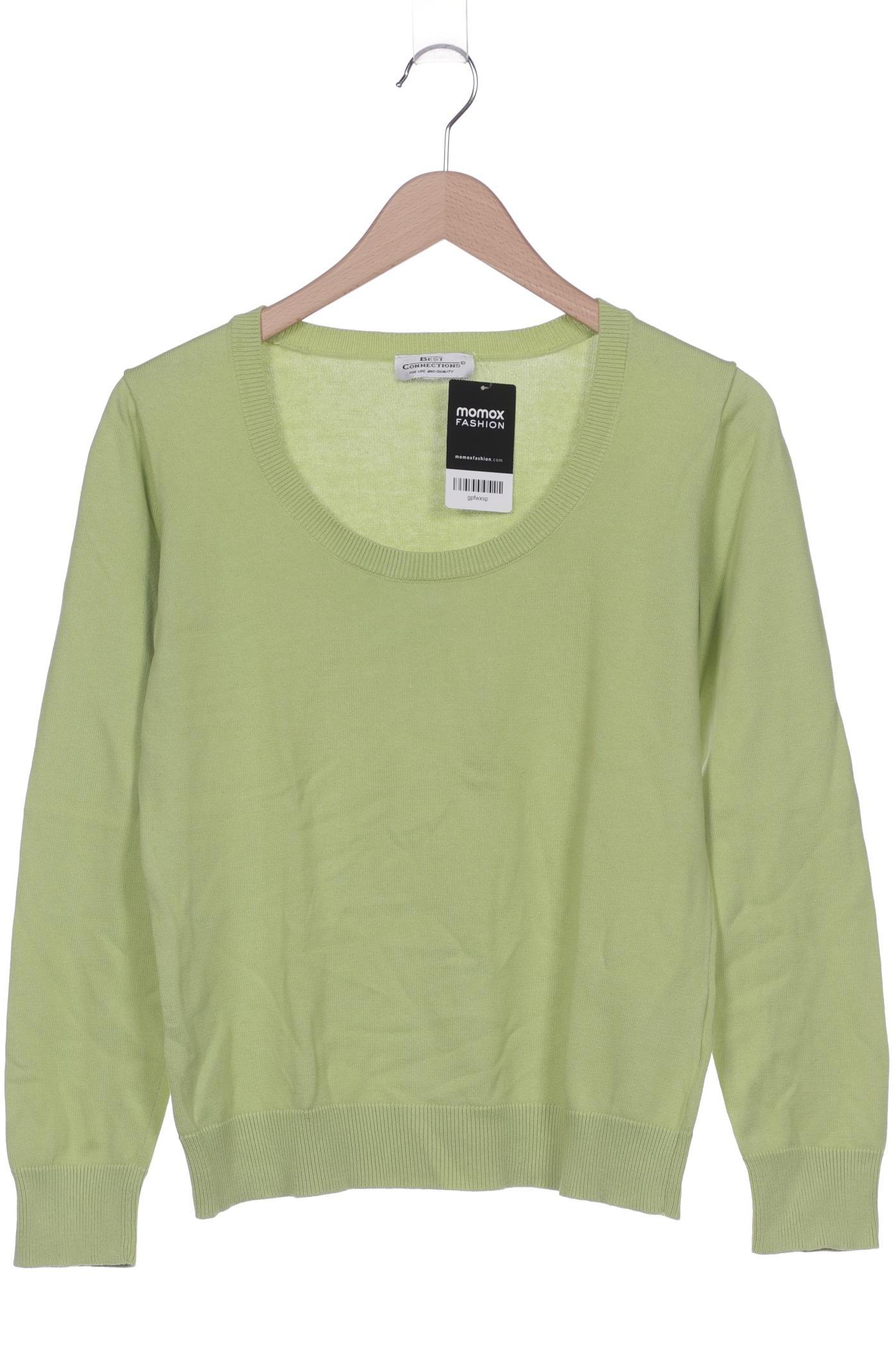

Best Connections by heine Damen Pullover, hellgrün, Gr. 38