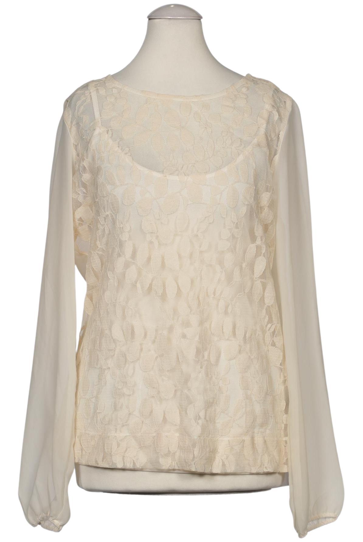 

Best Connections by heine Damen Bluse, cremeweiß, Gr. 34