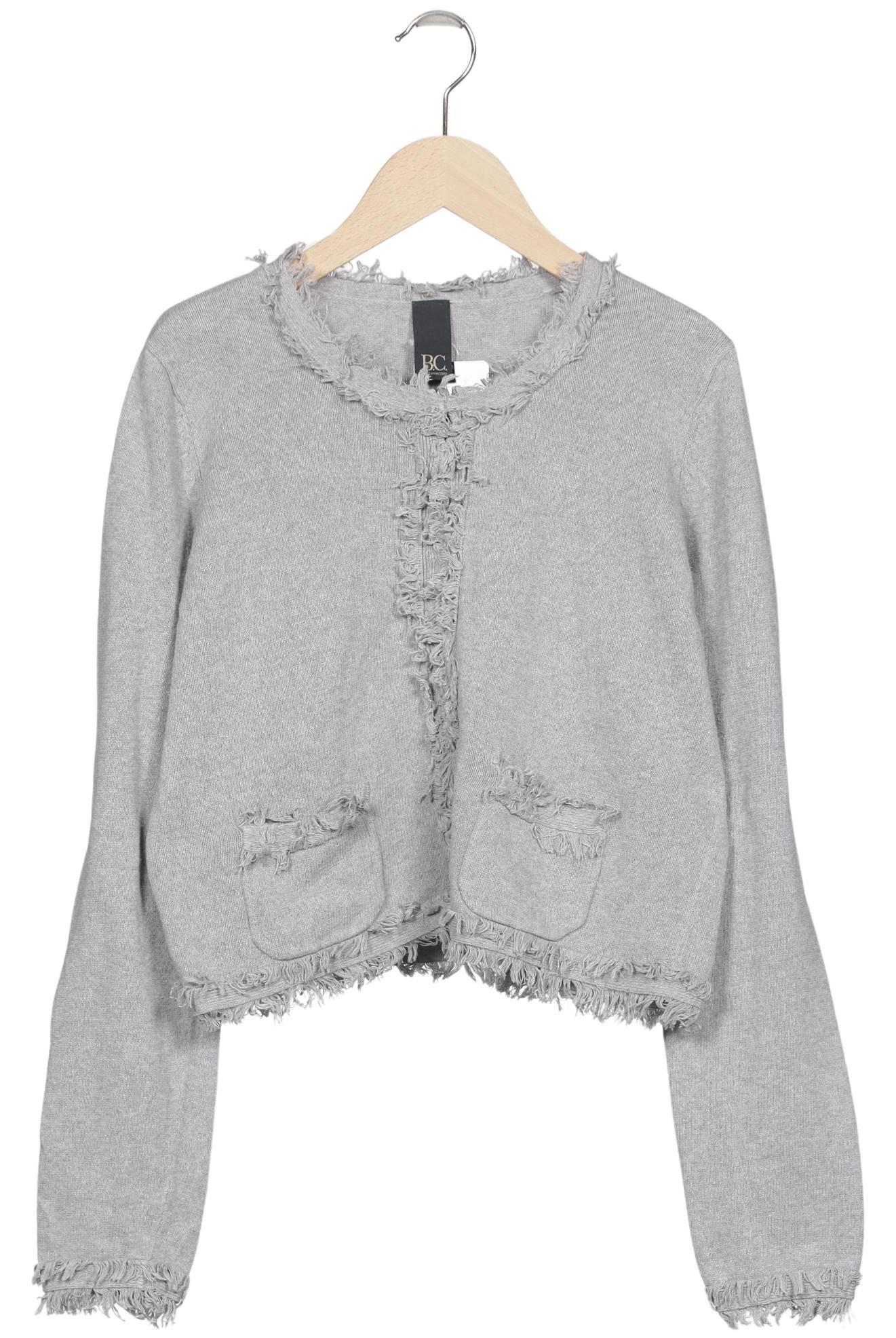 

Best Connections by heine Damen Strickjacke, grau, Gr. 38