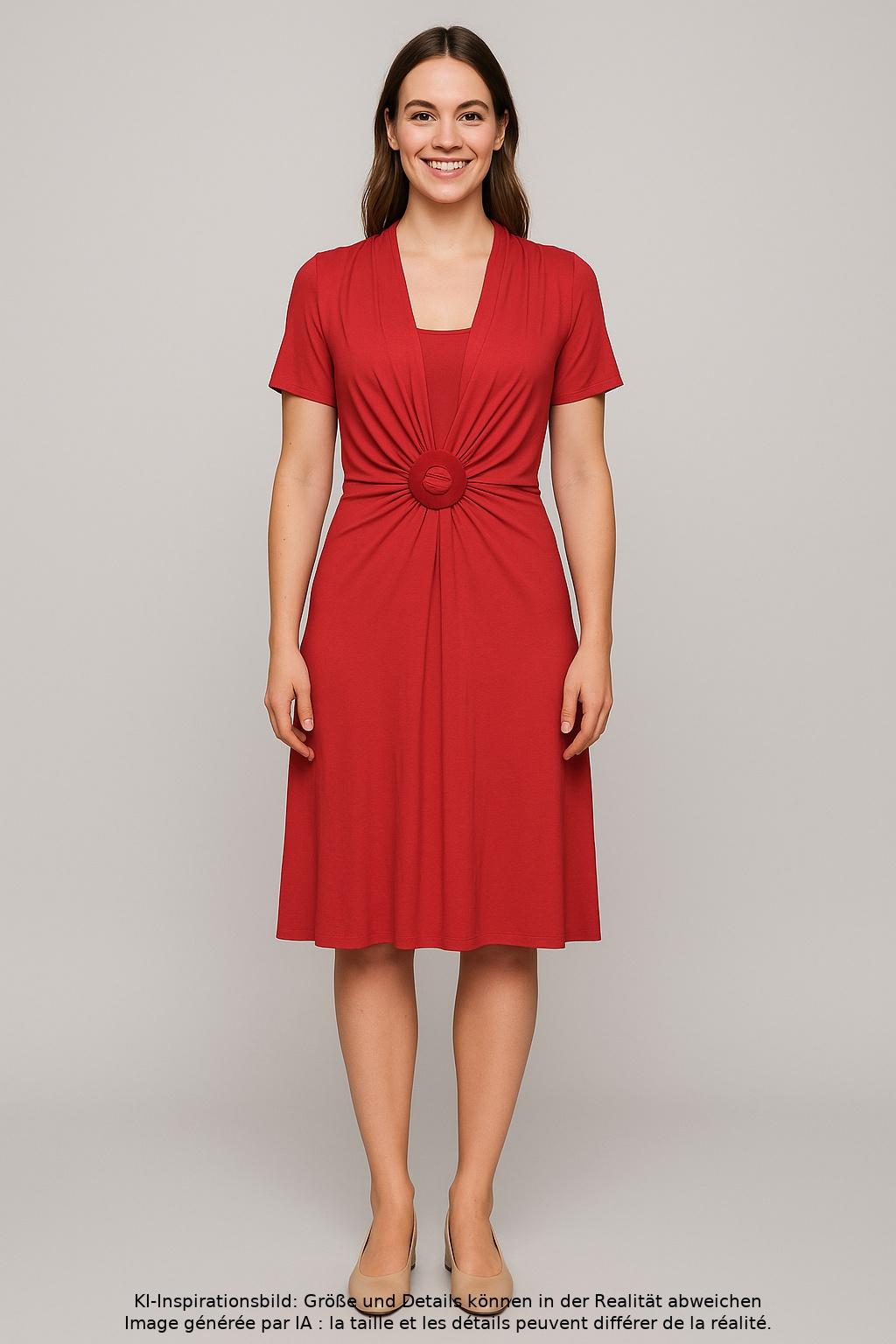 

Best Connections by heine Damen Kleid, rot, Gr. 40