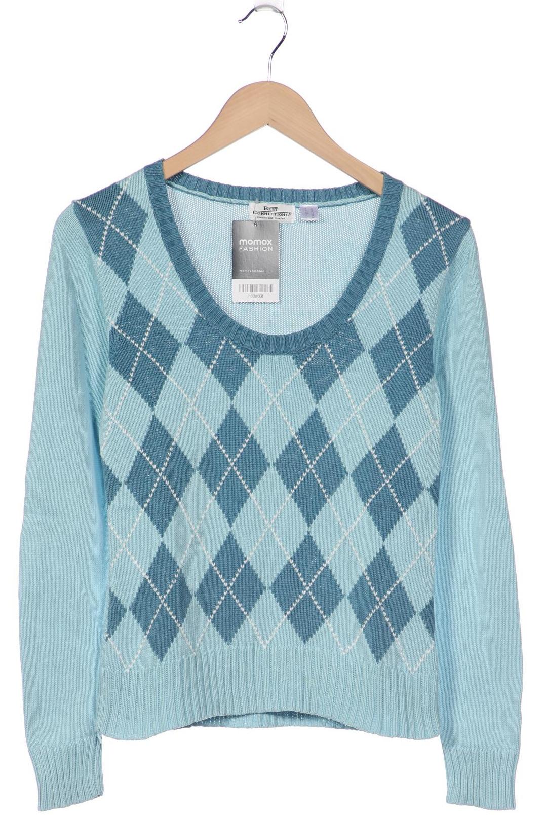 

Best Connections by heine Damen Pullover, hellblau, Gr. 36