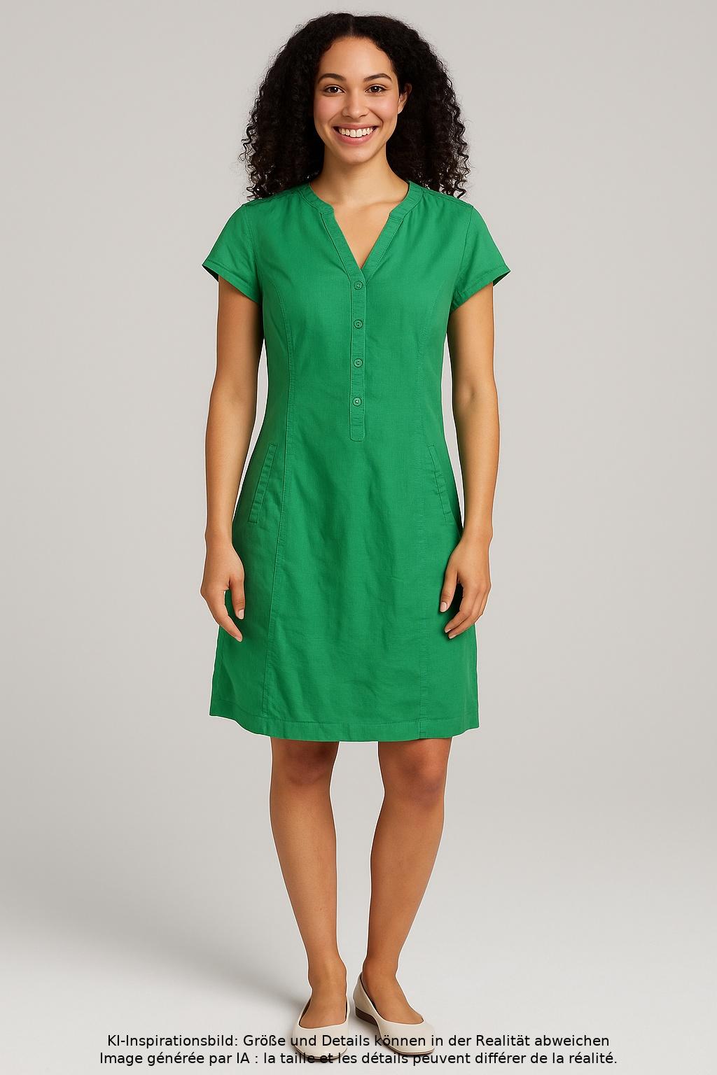 

Best Connections by heine Damen Kleid, grün, Gr. 38