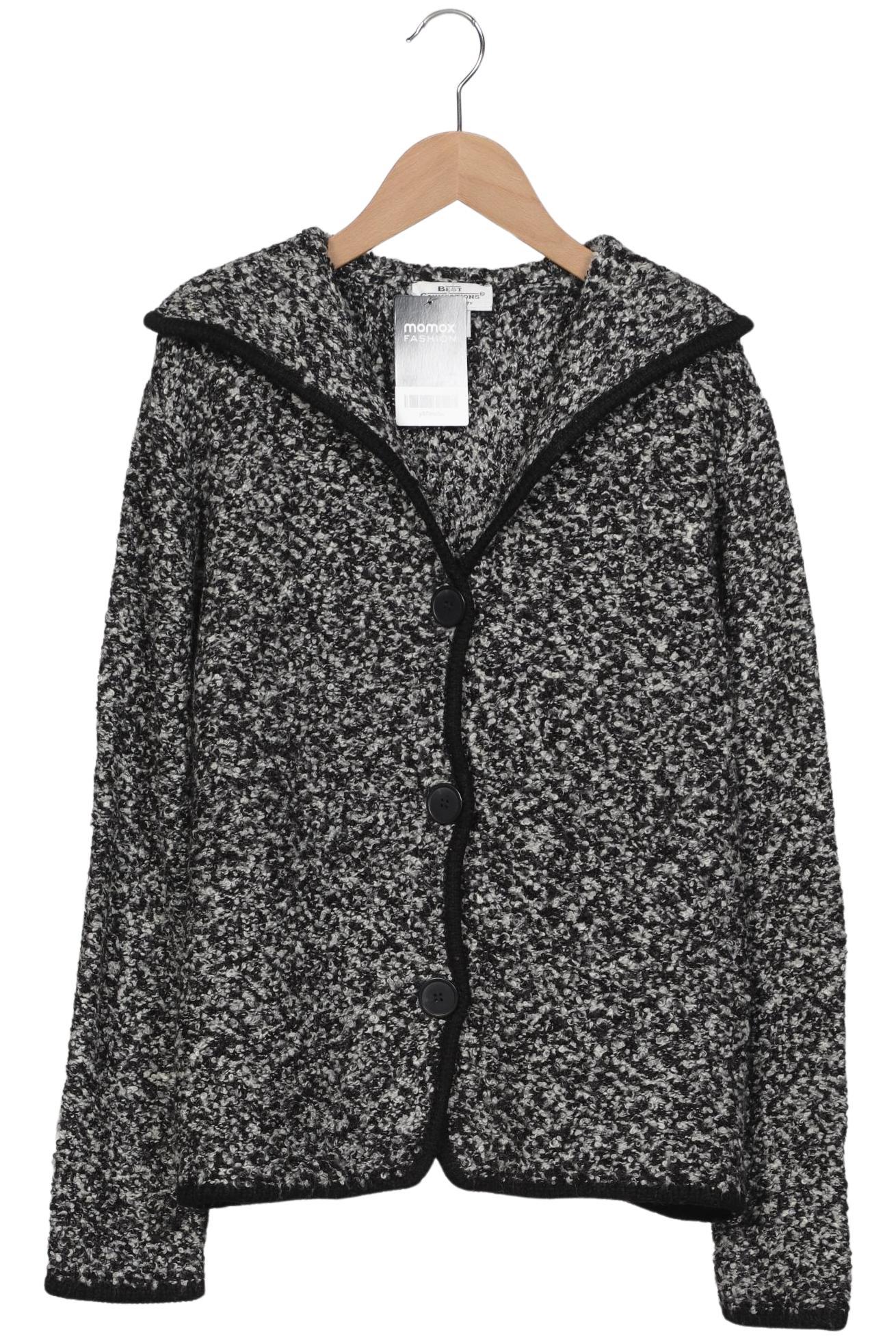 

Best Connections by heine Damen Strickjacke, grau, Gr. 40